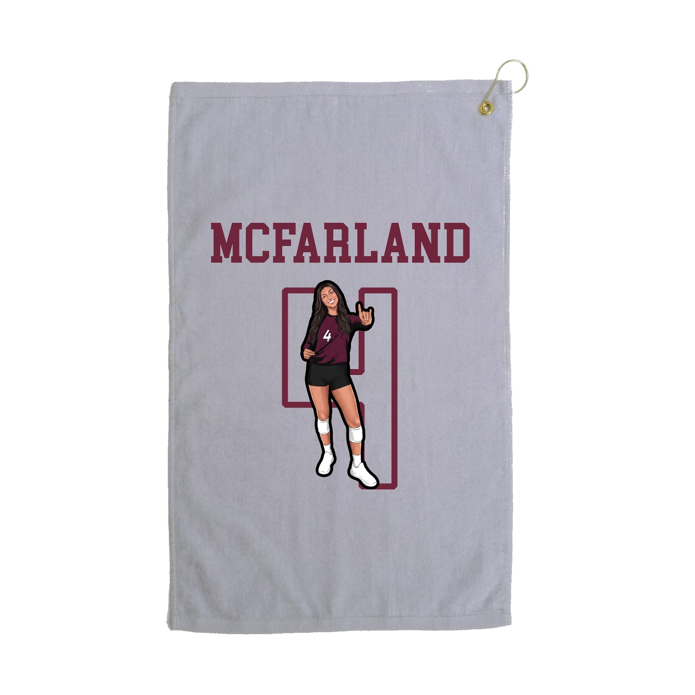 Golf Towel — Shirsey in Grey