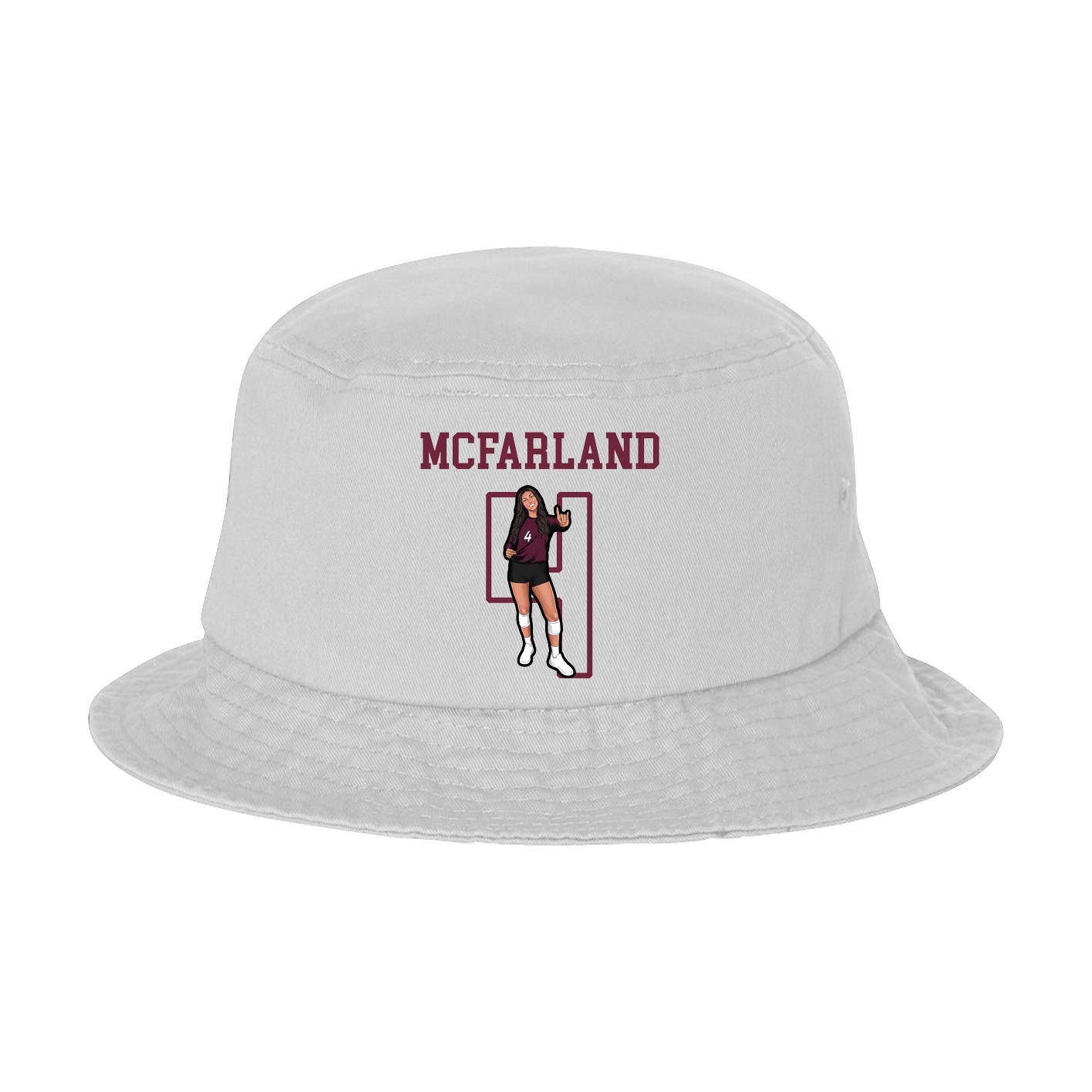 Bucket Cap — Shirsey in White