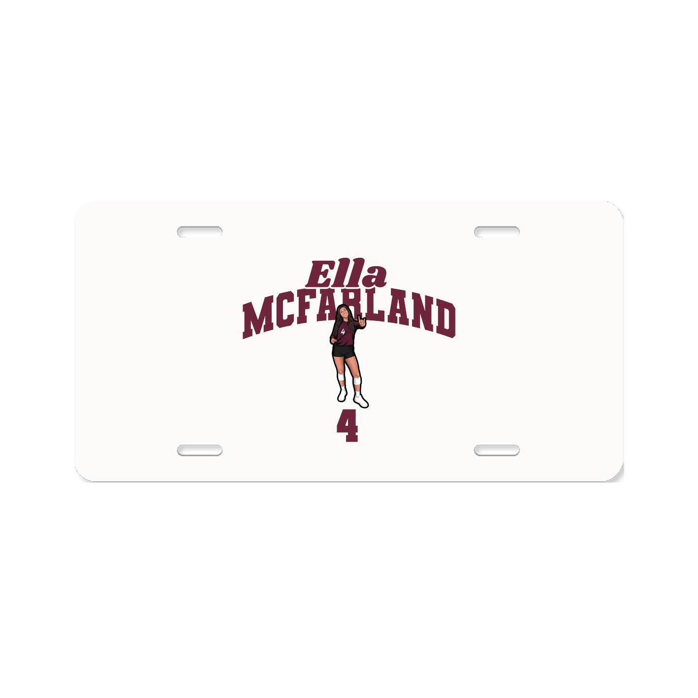 License Plate — Signature Arch in Classic