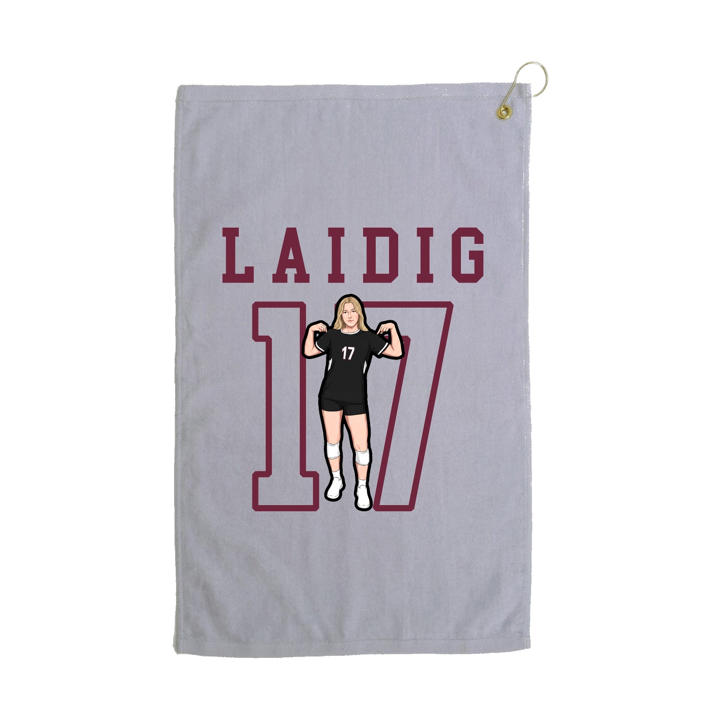 Golf Towel — Shirsey in Grey