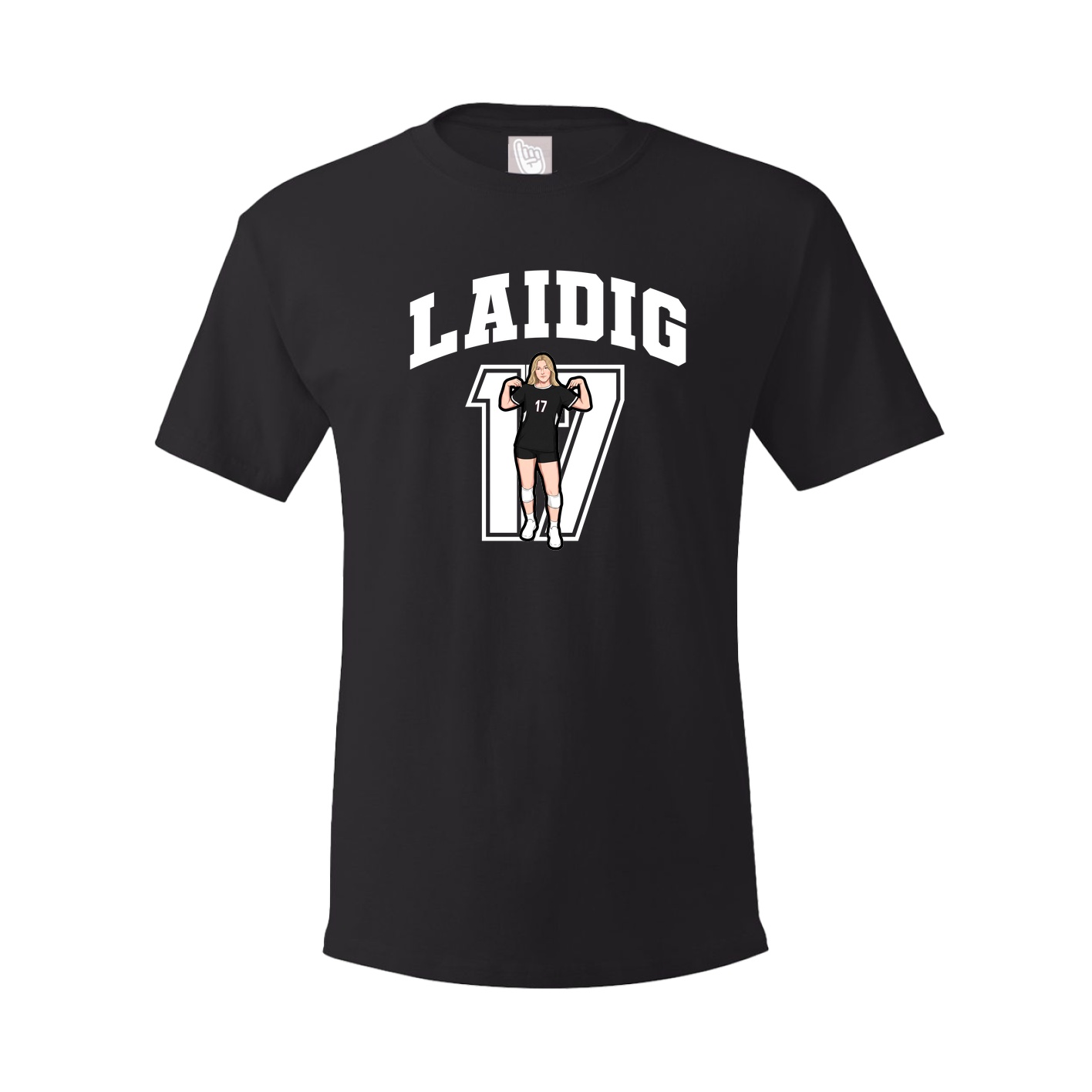 Tee — Number in Black