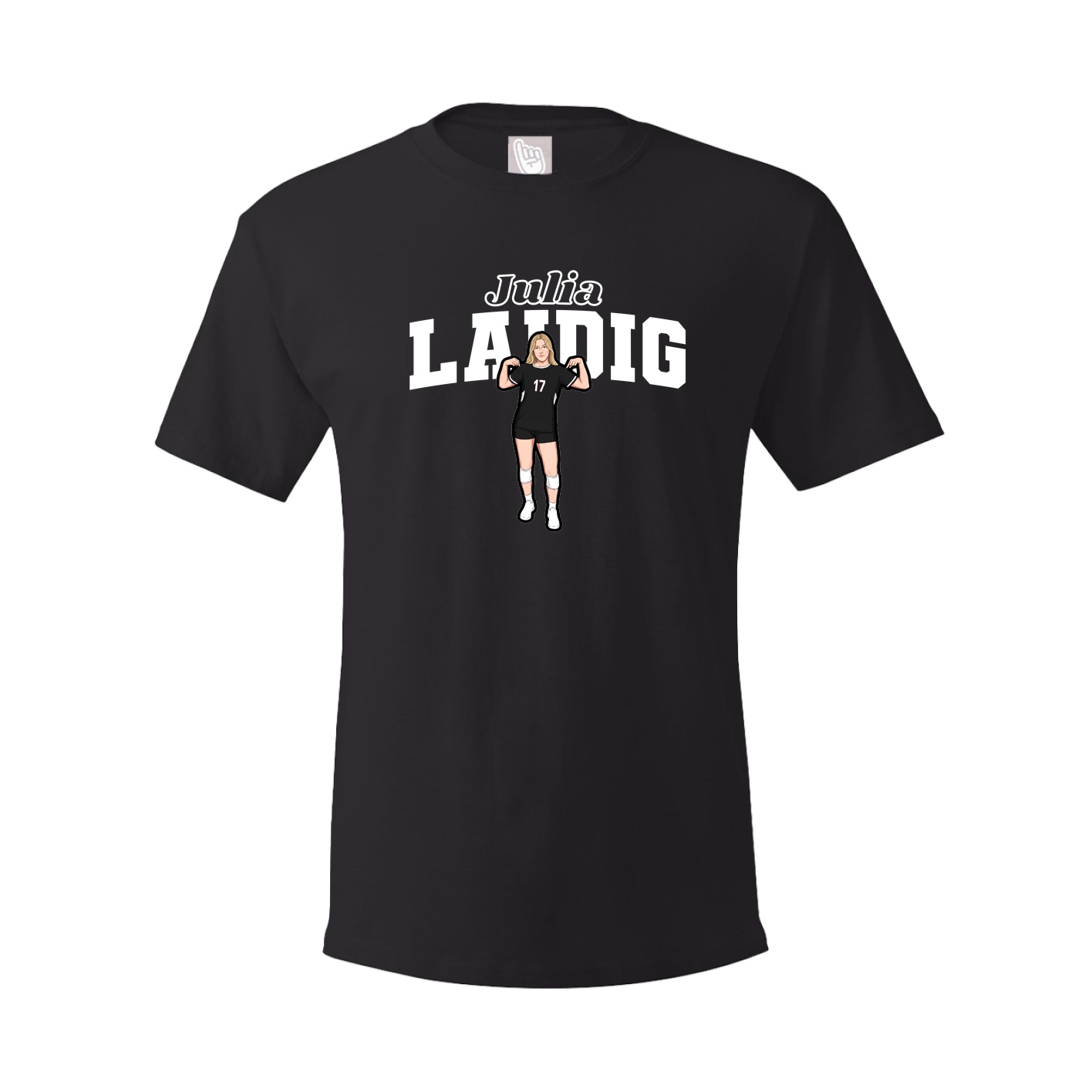 Tee — Name Arch in Black
