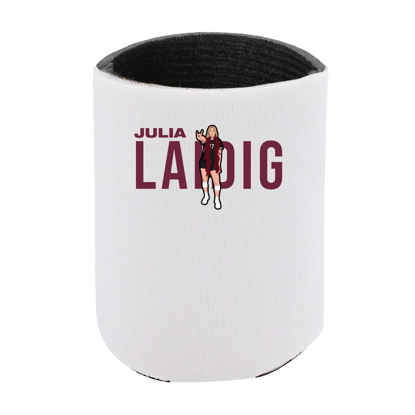 Can Holder — Player Name in White