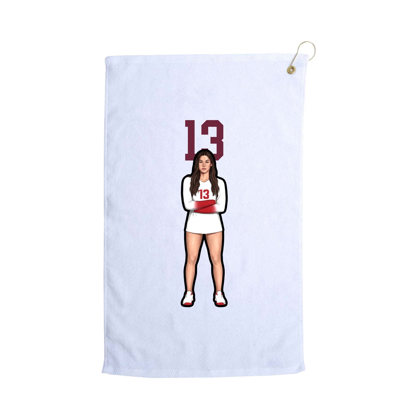 Terry Velour Golf Towel
