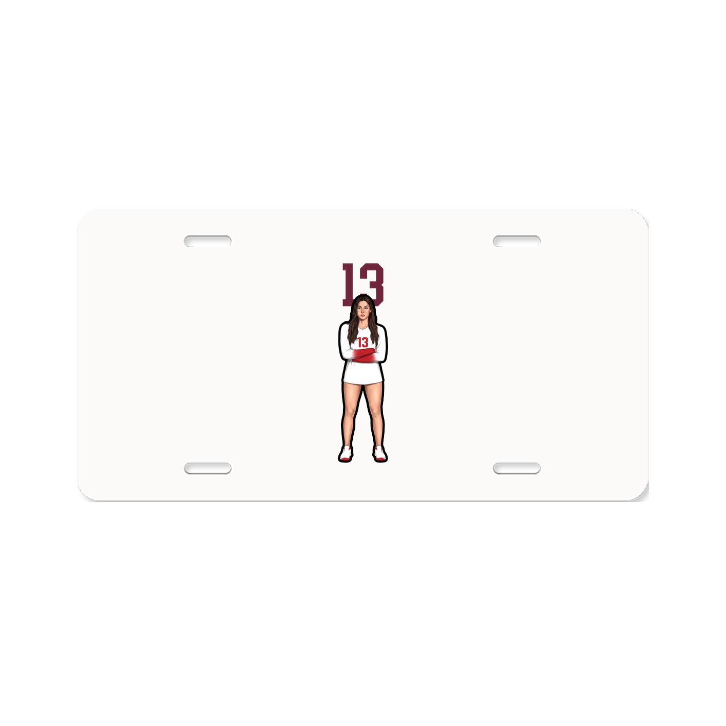 Aluminum License Plate