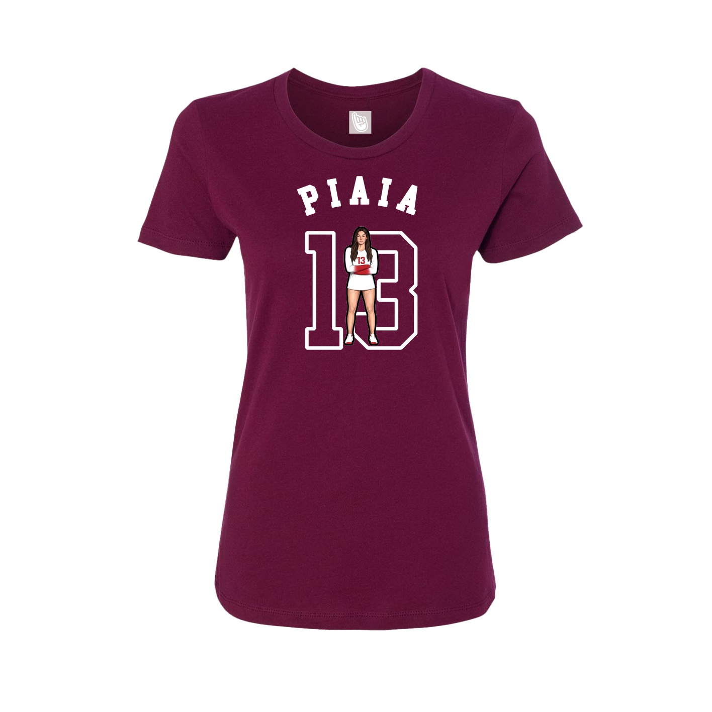 Womens Tee — Shirsey Arch in Maroon