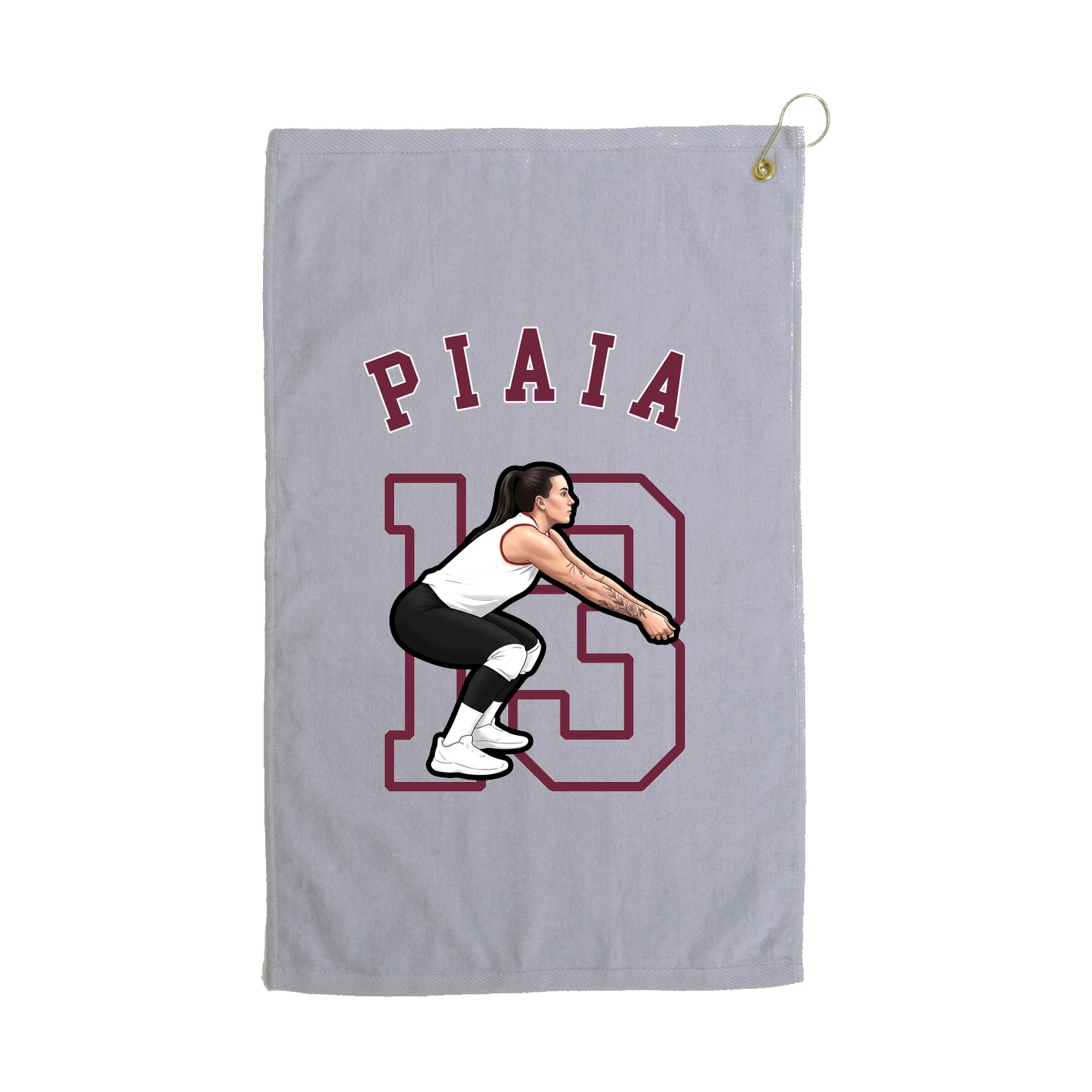 Golf Towel — Shirsey Arch in Grey