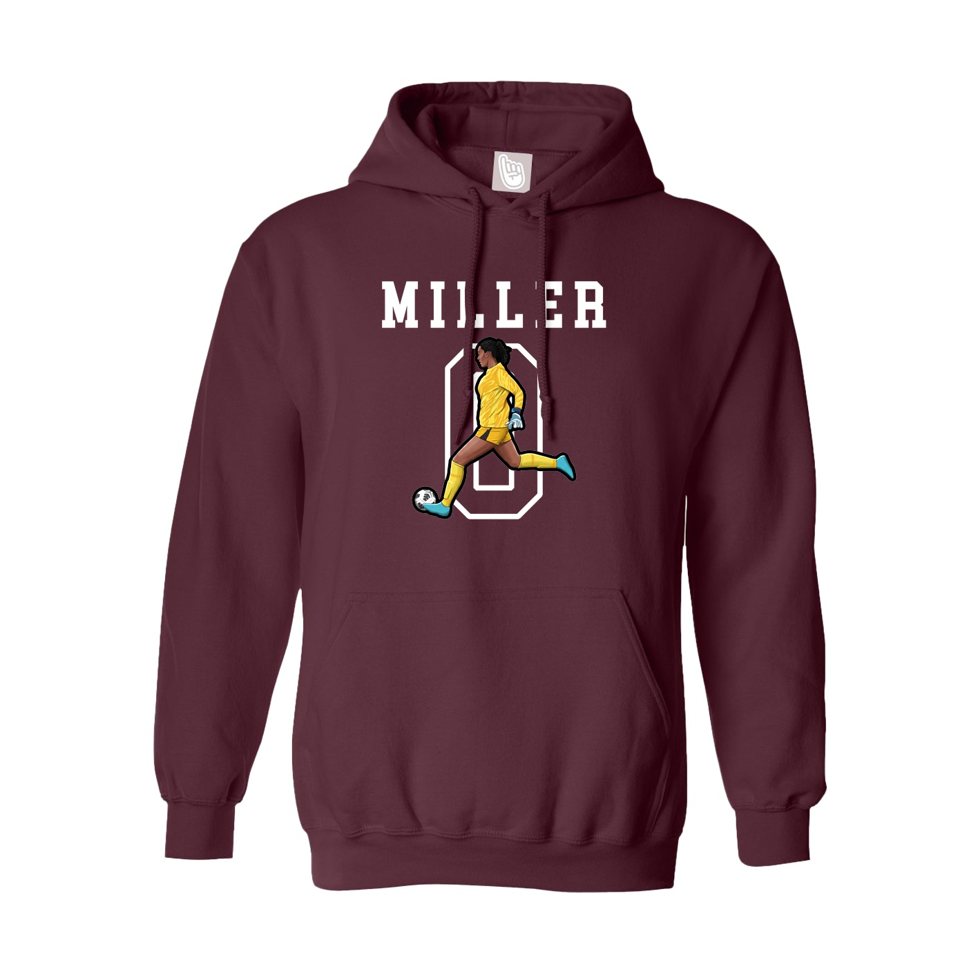 Youth Hoodie — Shirsey in Maroon