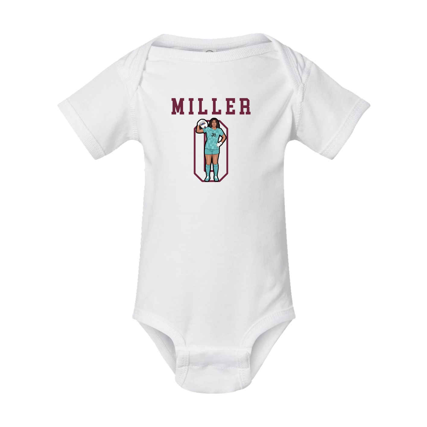 Baby Onesie — Shirsey in White