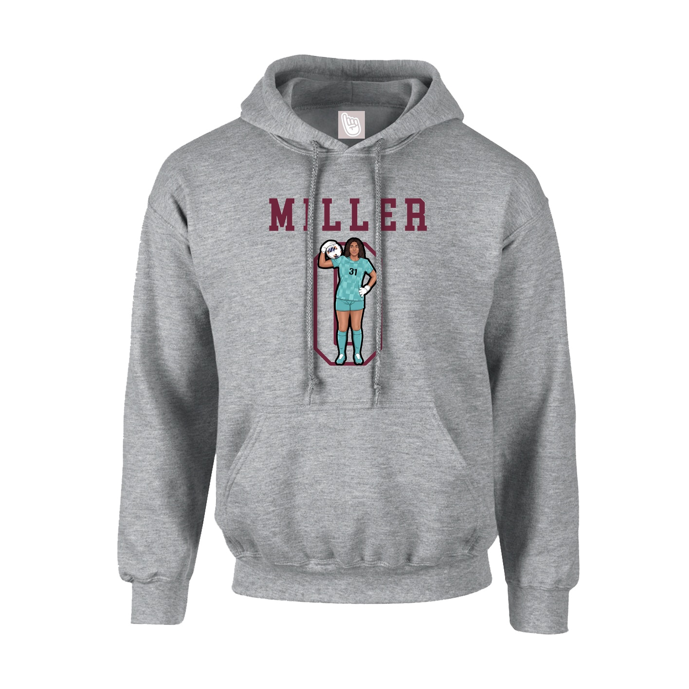 Youth Hoodie — Shirsey in Grey