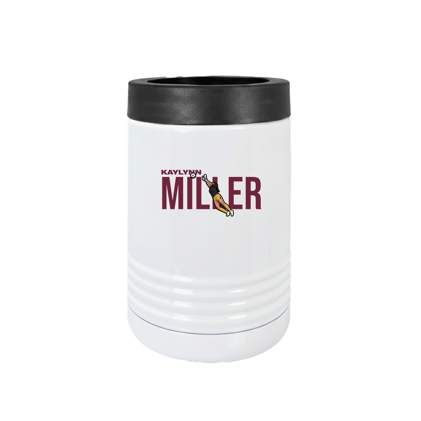 Beverage Holder — Player Name in White