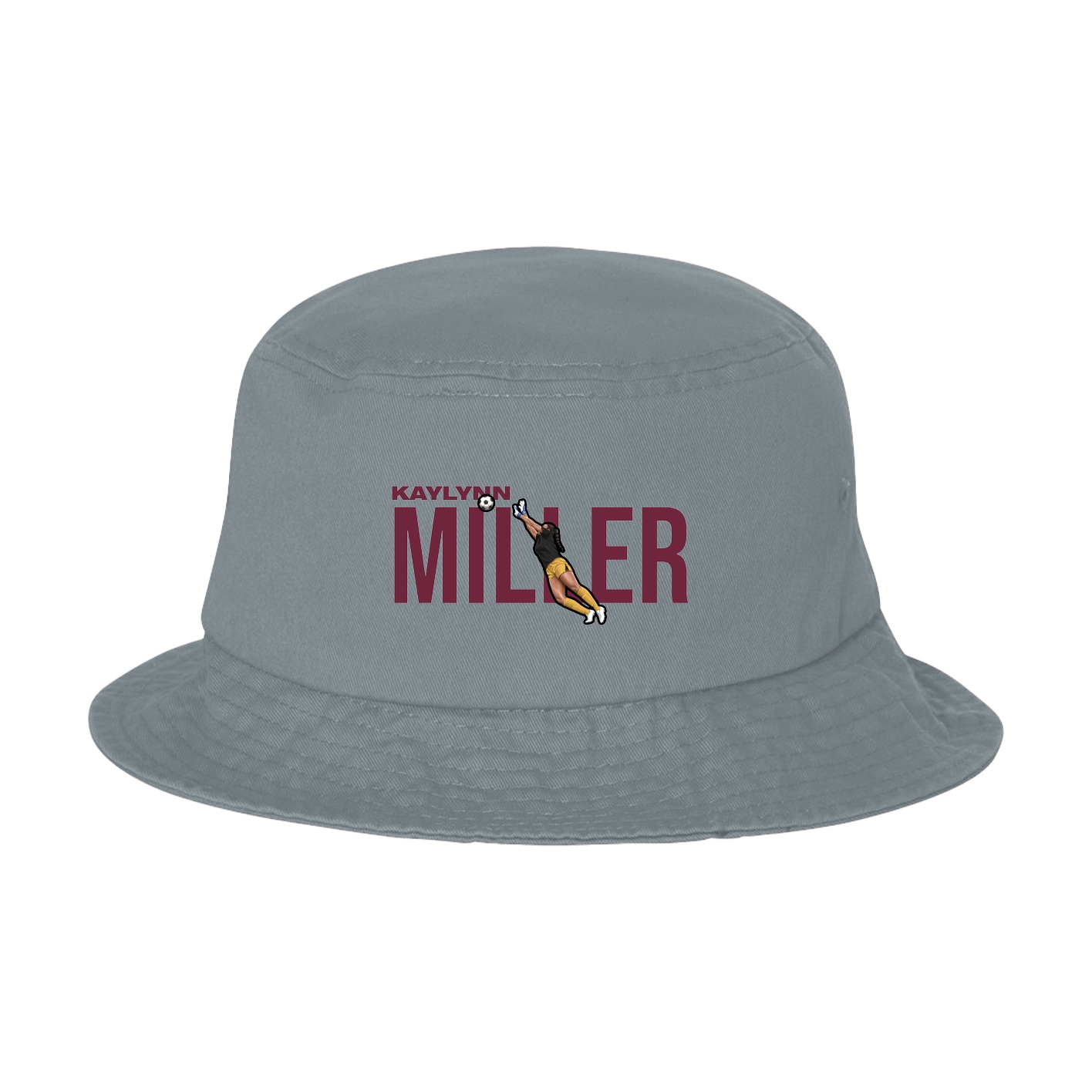 Bucket Cap — Player Name in Grey