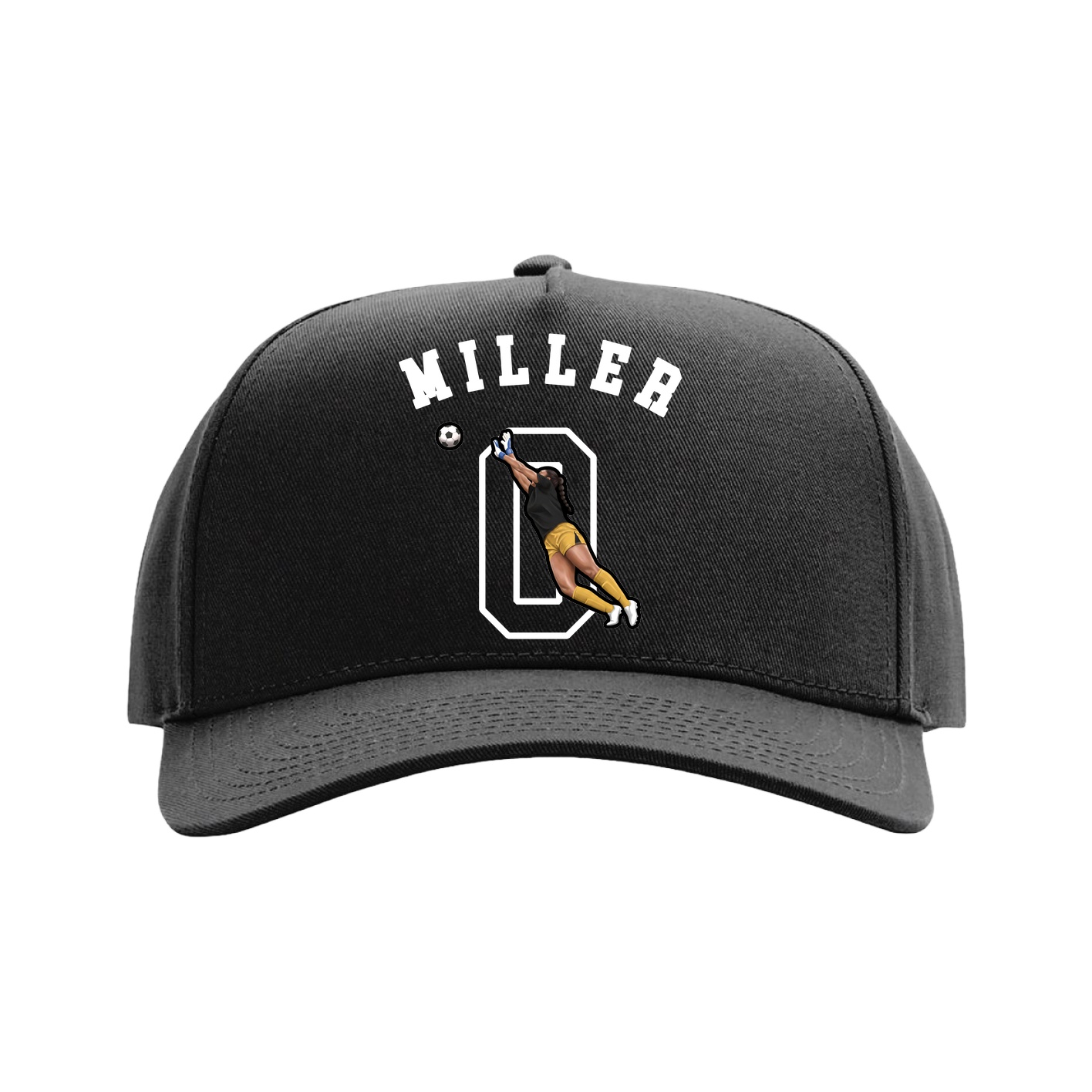 Full Fabric Five-Panel Champ Cap