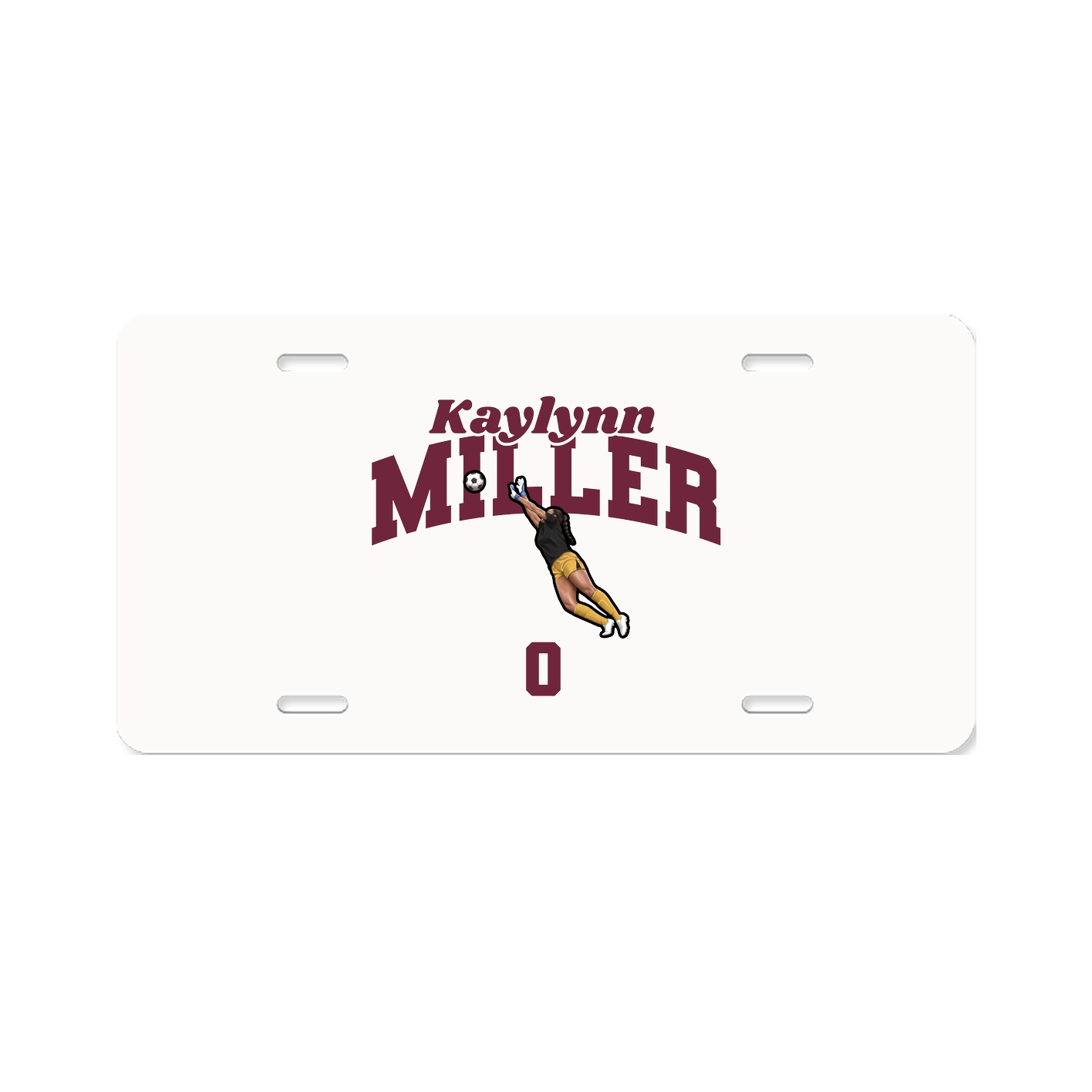 License Plate — Signature Arch in Classic
