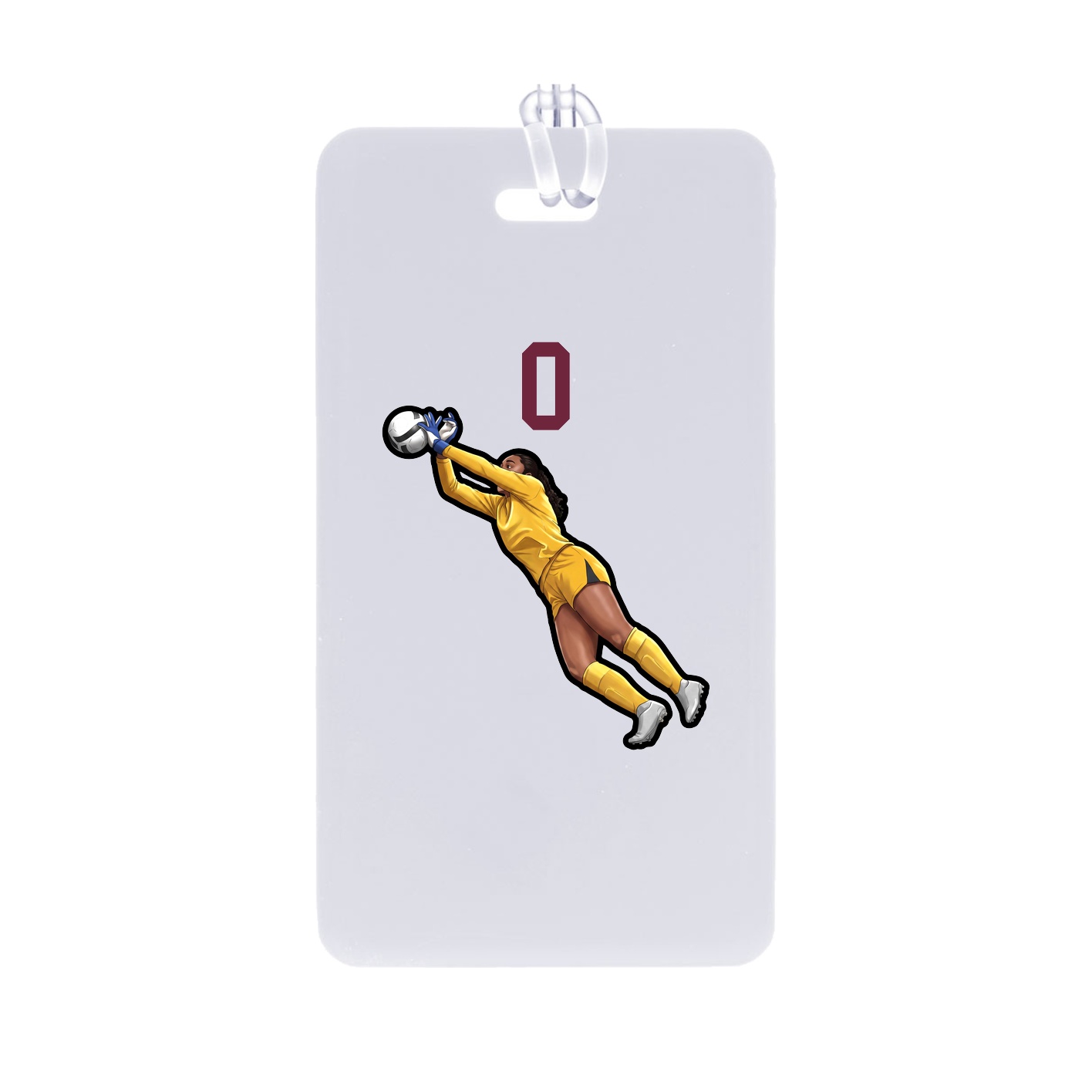 Bag Tag — Number Top in Classic
