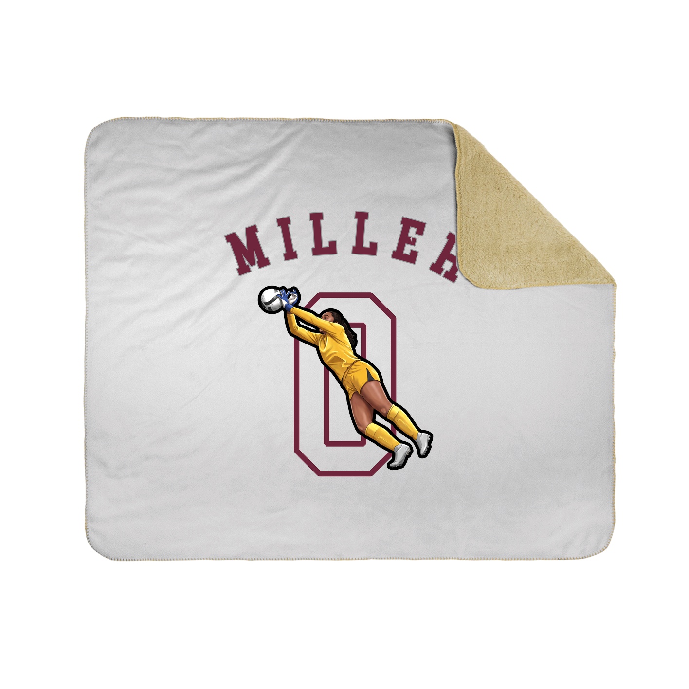 Throw Blanket — Shirsey Arch in White