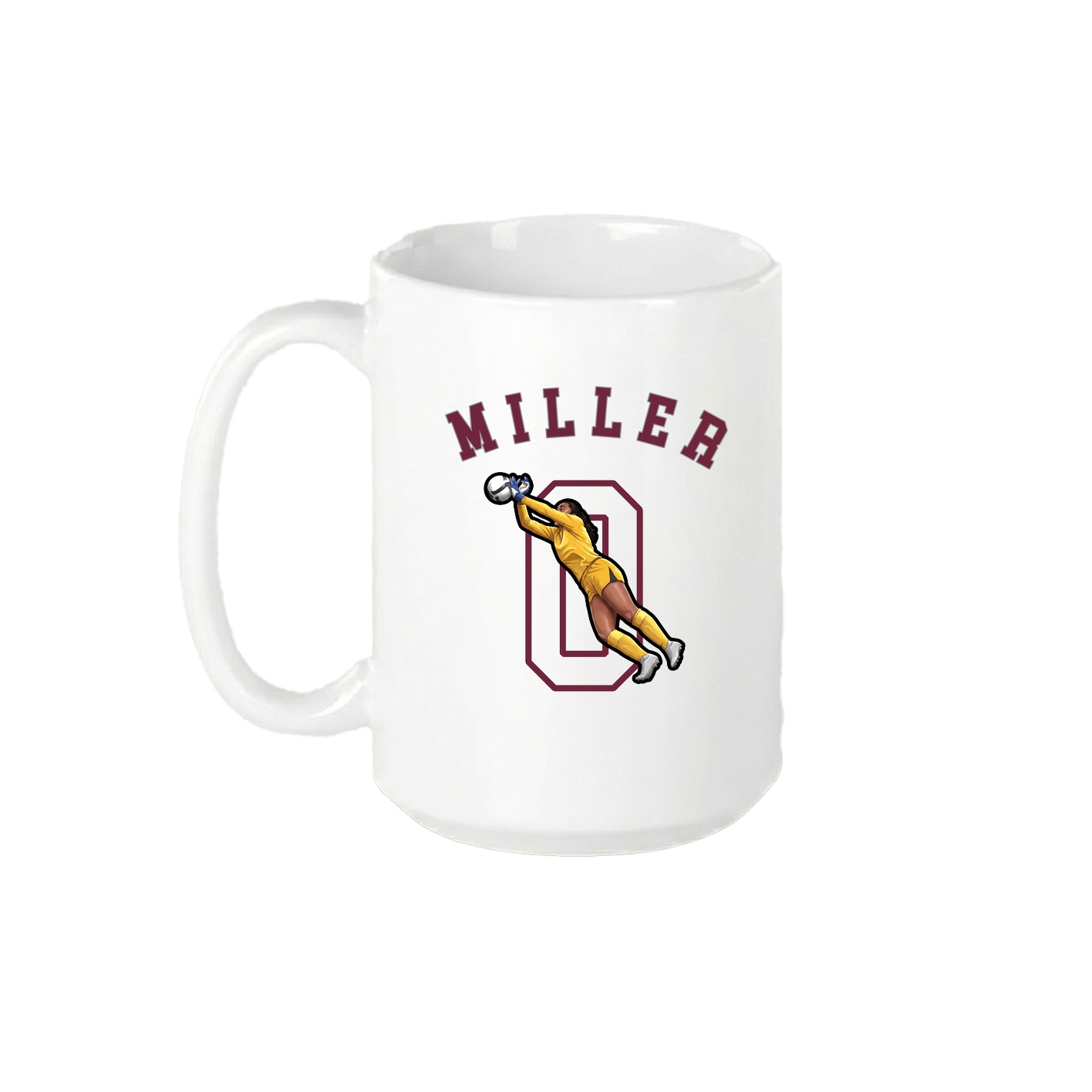 15oz Coffee Mug — Shirsey Arch in White