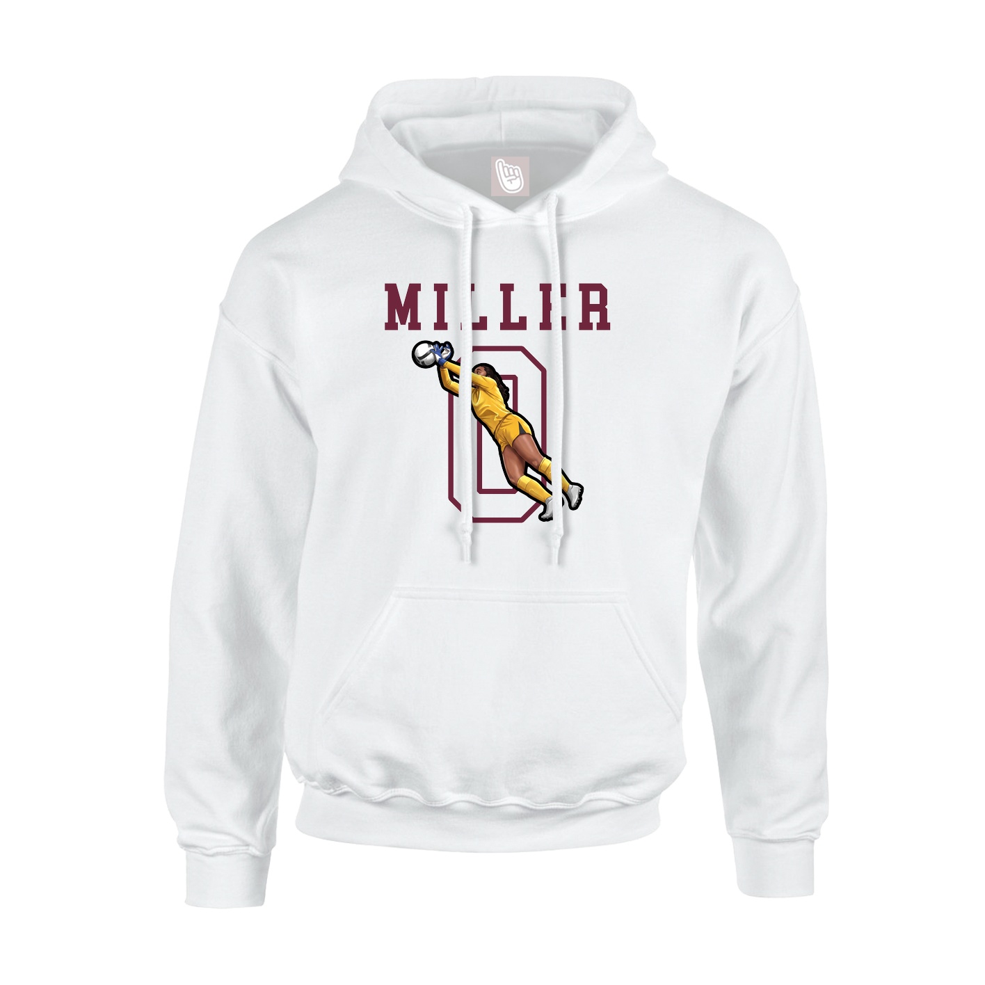 Youth Hoodie — Shirsey in White