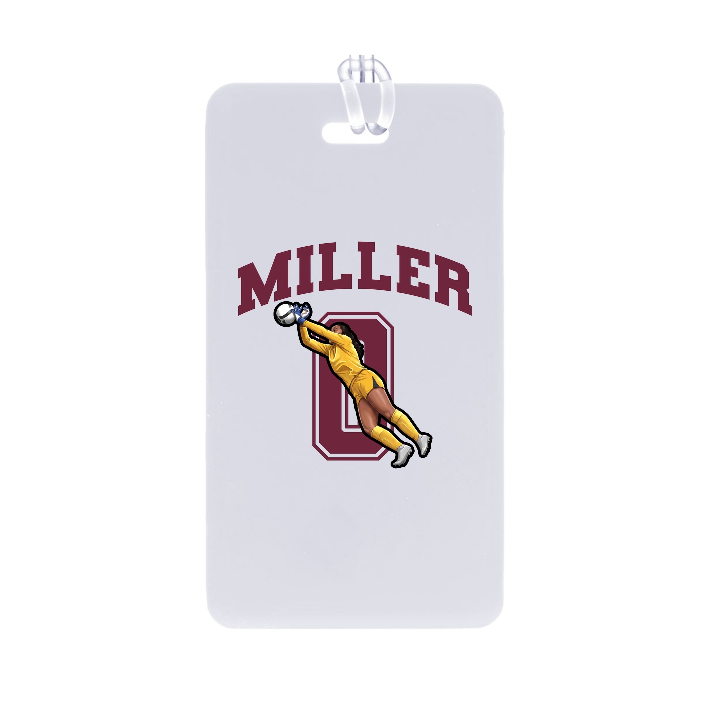 Bag Tag — Number in Classic