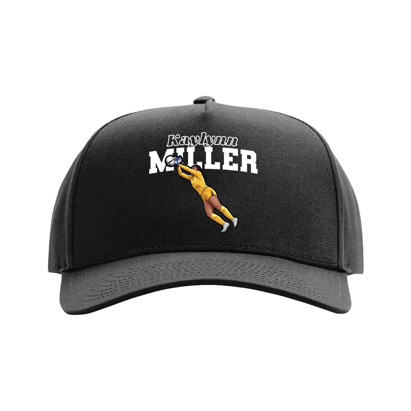 Full Fabric Five-Panel Champ Cap