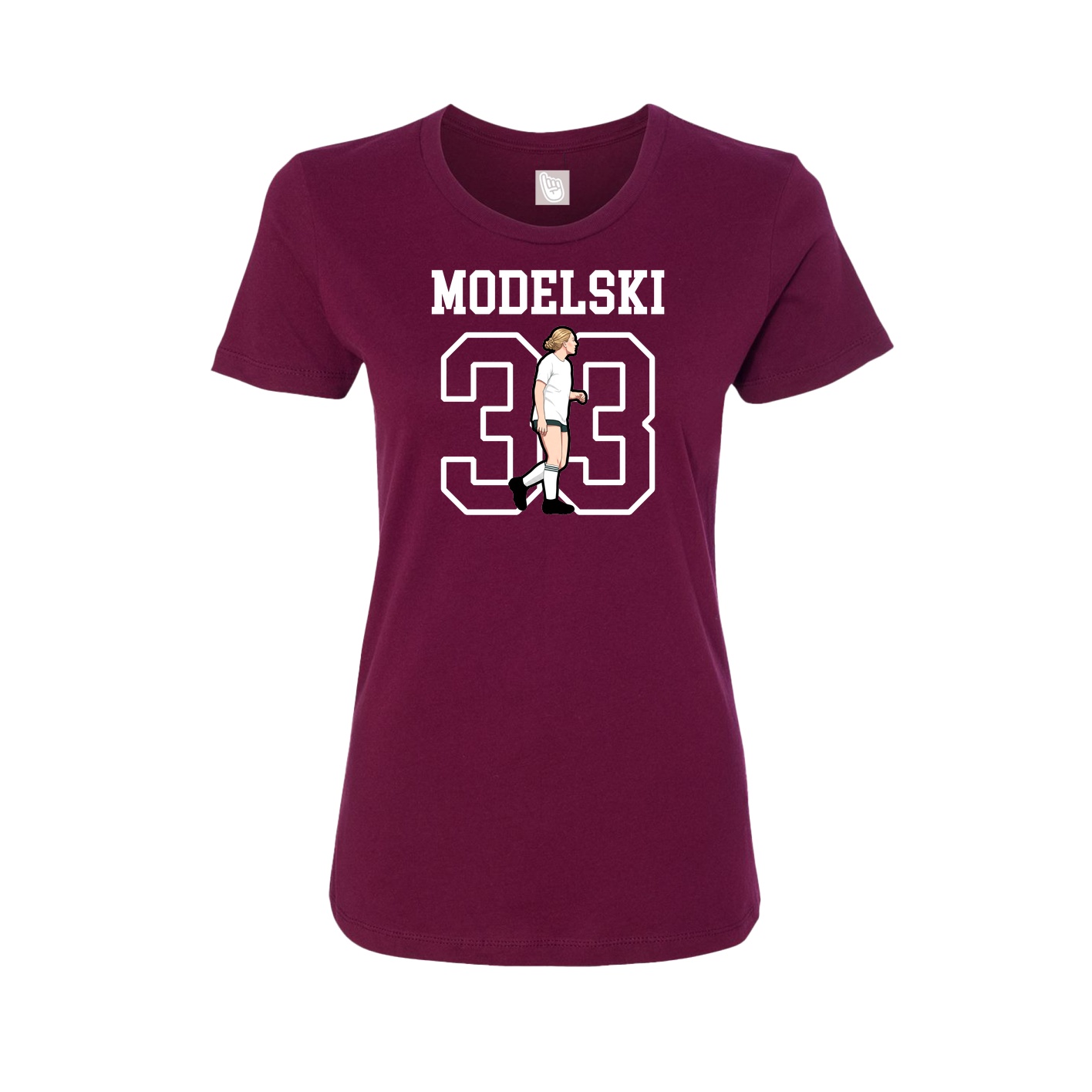Womens Tee — Shirsey in Maroon
