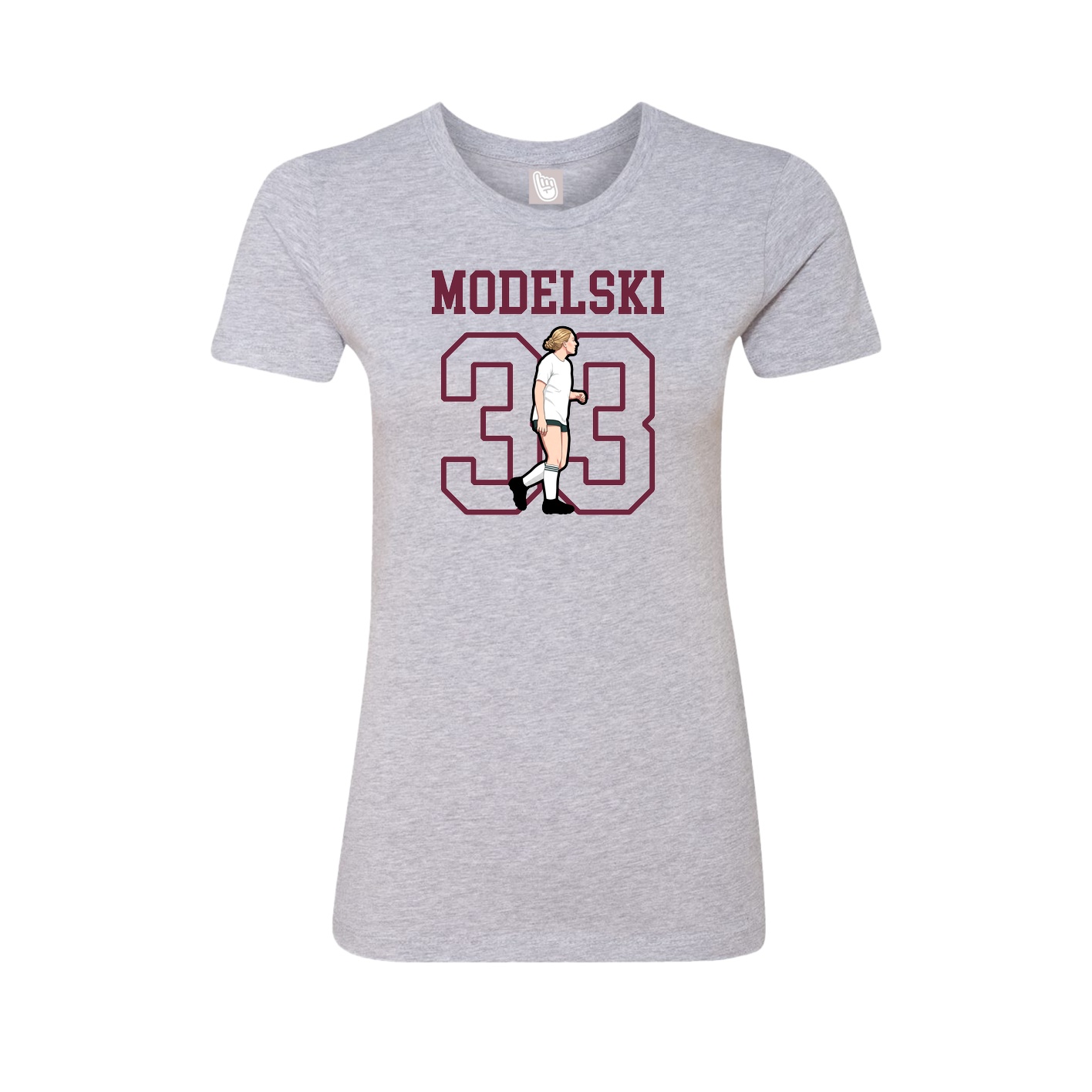 Womens Tee — Shirsey in Grey