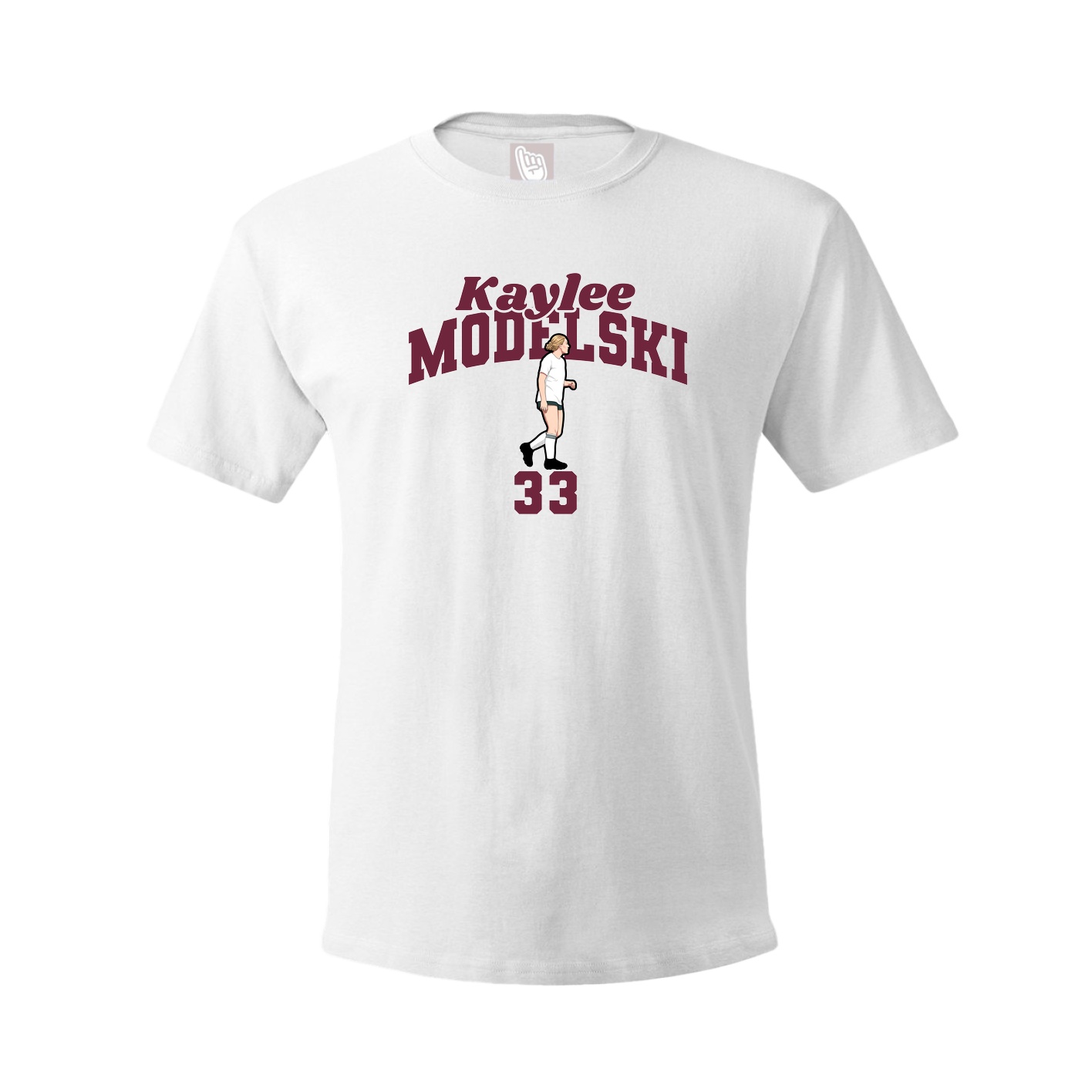 Youth Tee — Signature Arch in White