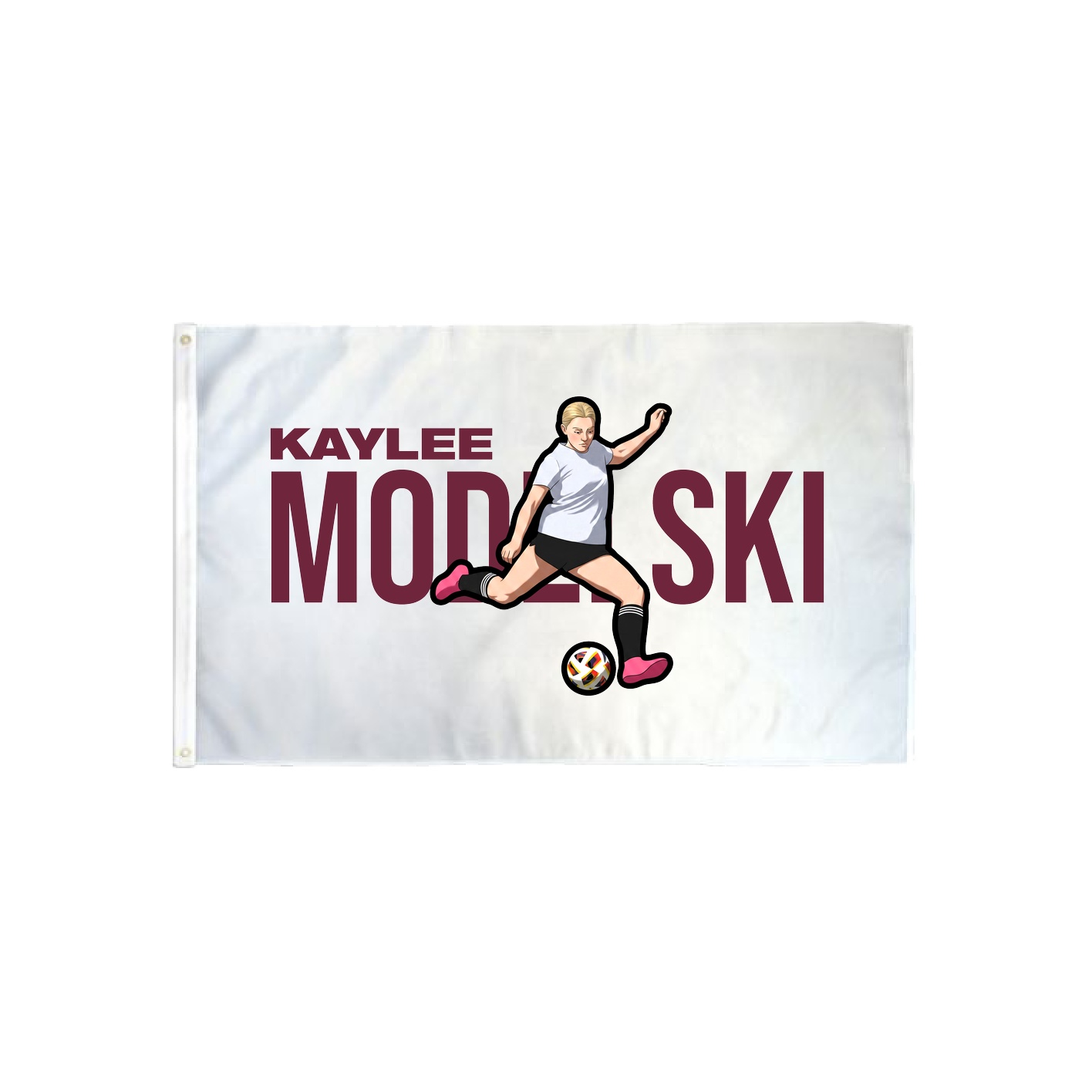 3x5 Flag — Player Name in Classic