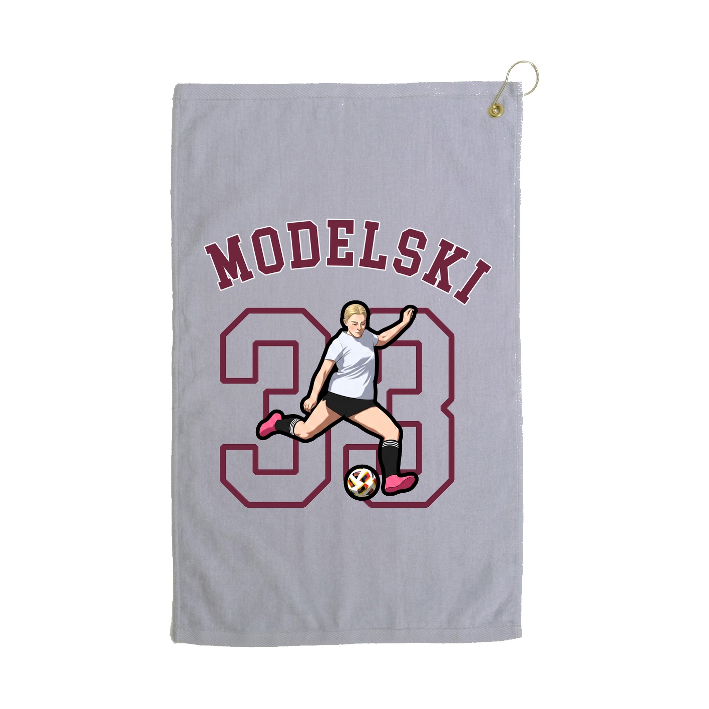Golf Towel — Shirsey Arch in Grey