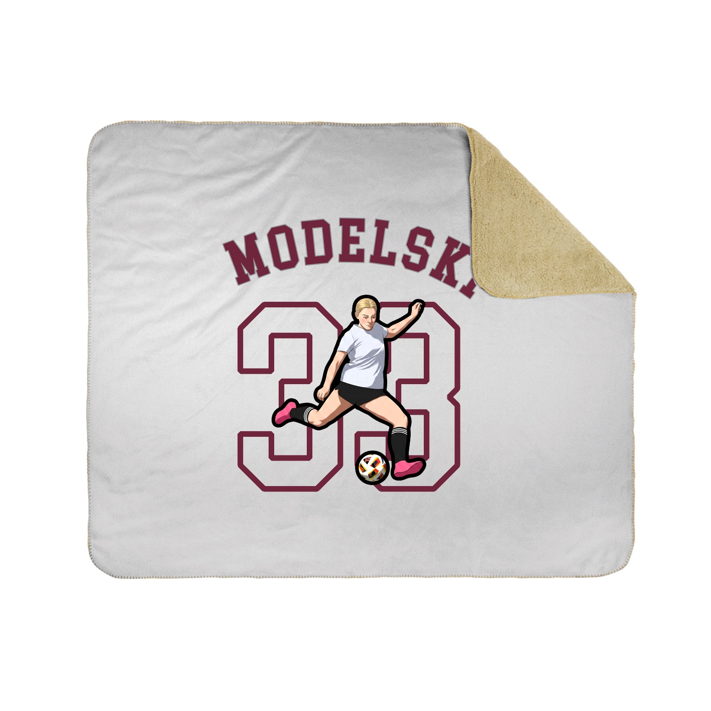 Throw Blanket — Shirsey Arch in White