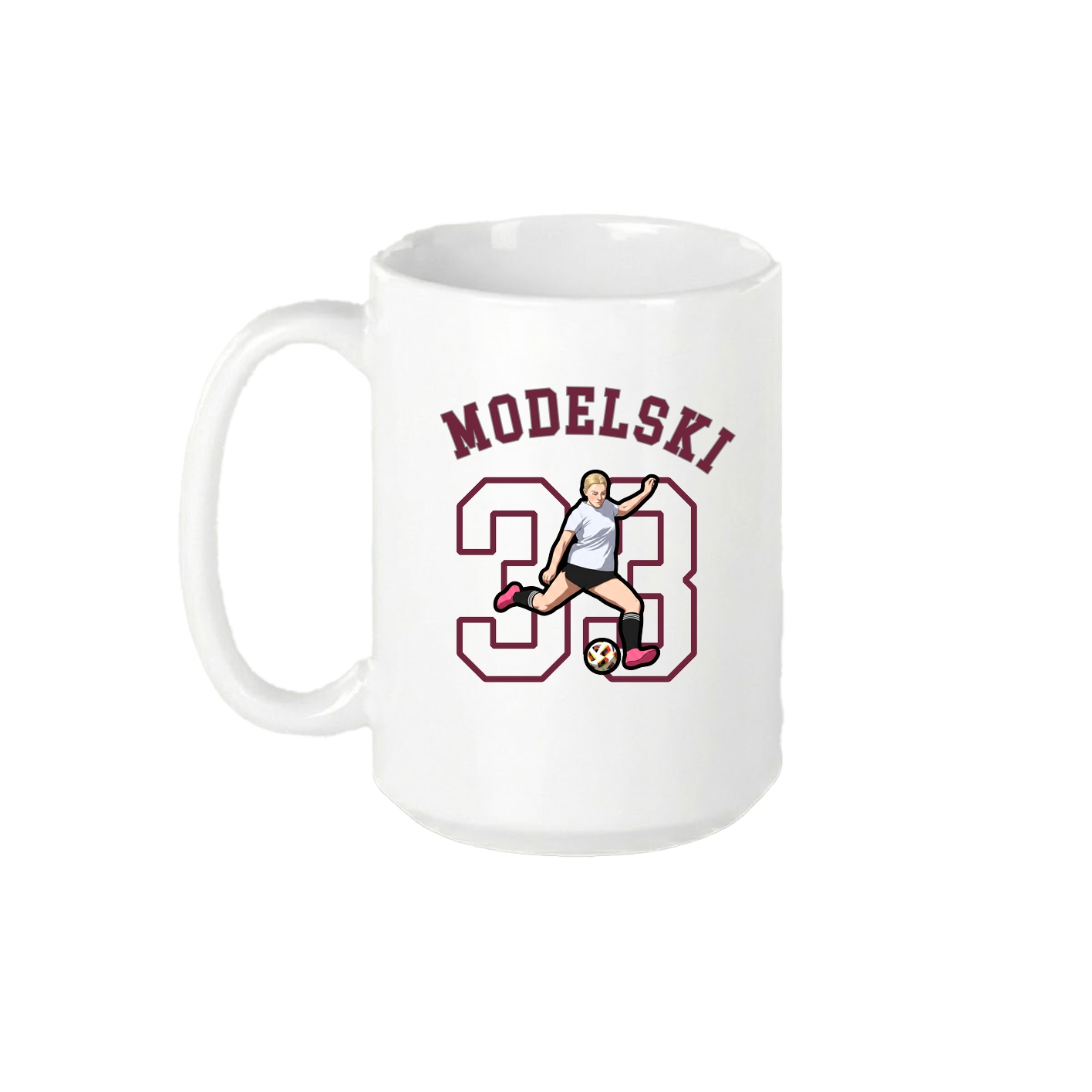 15oz Coffee Mug — Shirsey Arch in White