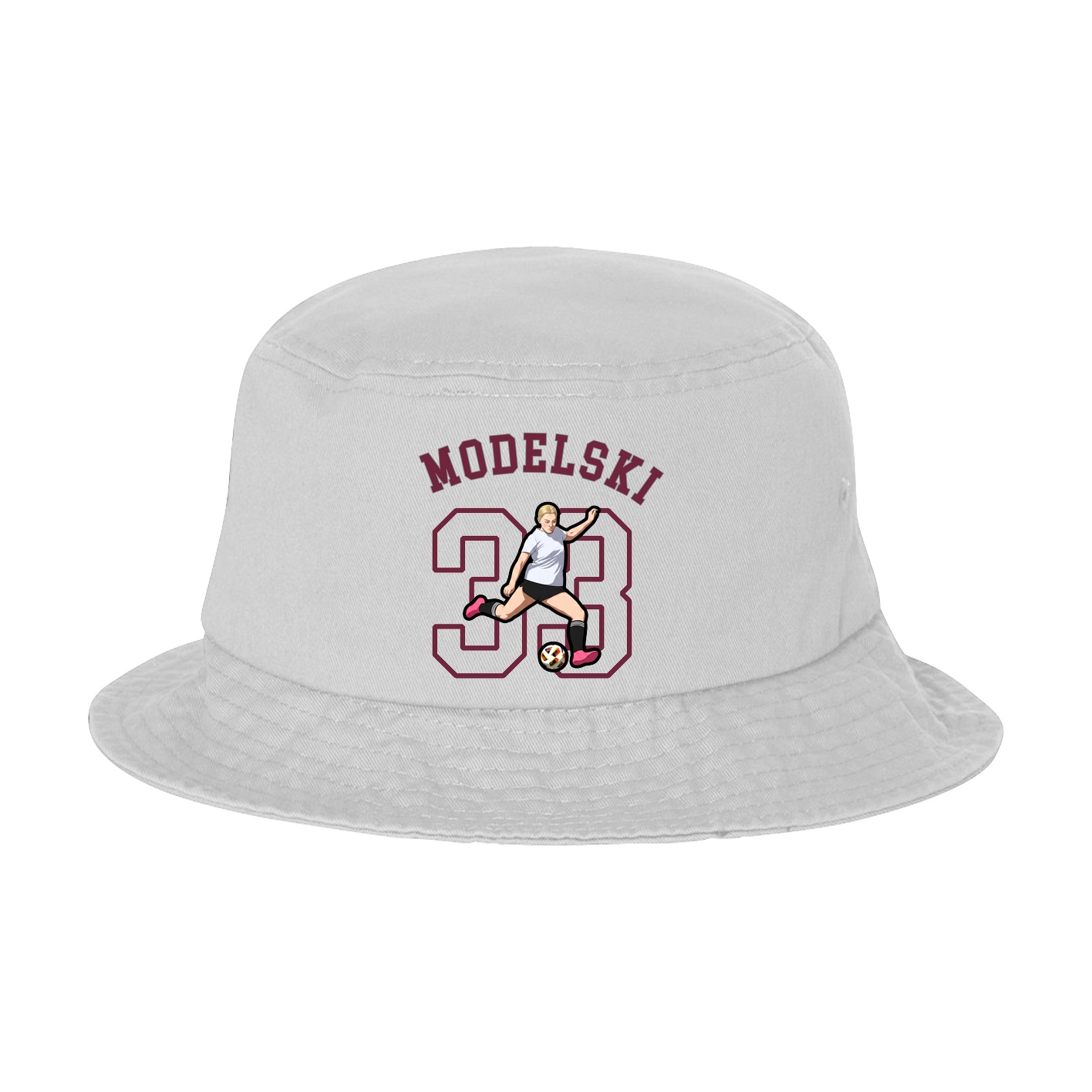 Bucket Cap — Shirsey Arch in White