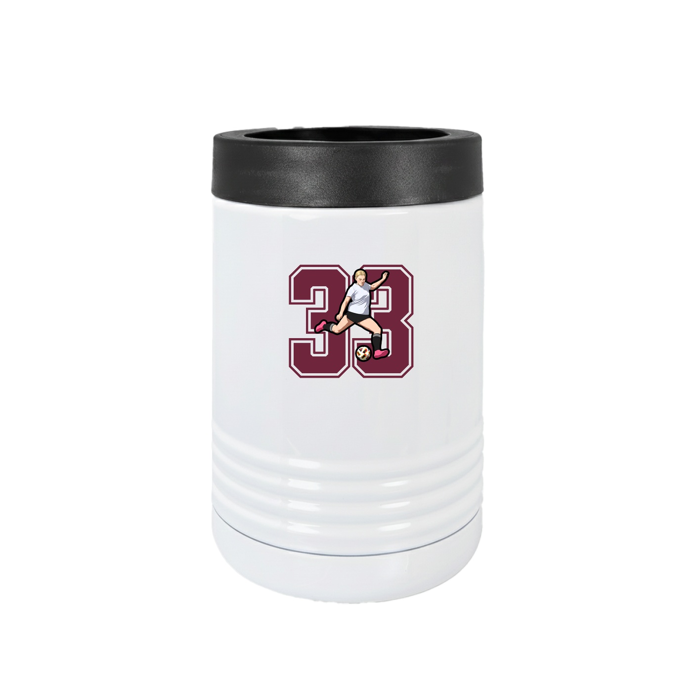 Beverage Holder — Number in White