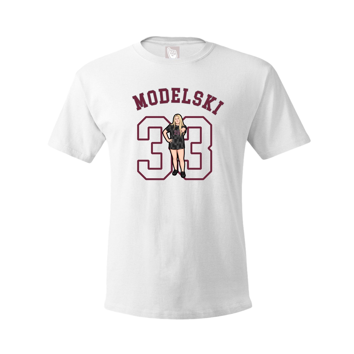 Tee — Shirsey Arch in White
