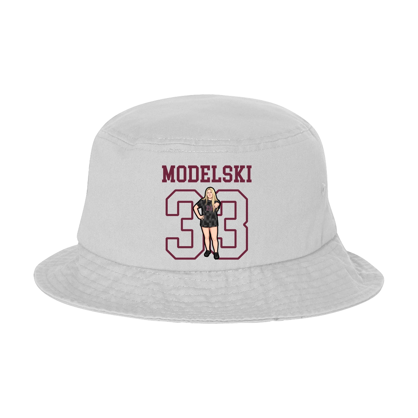 Bucket Cap — Shirsey in White