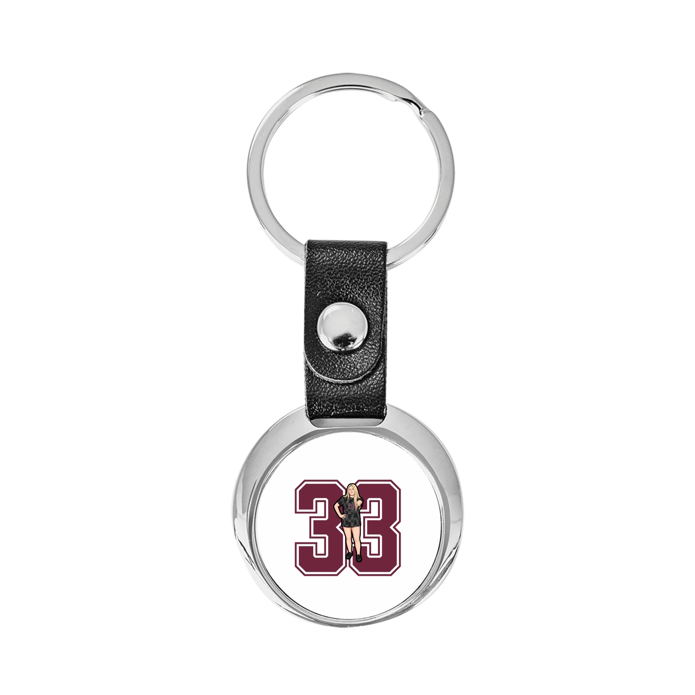 Key Chain — Number in Classic