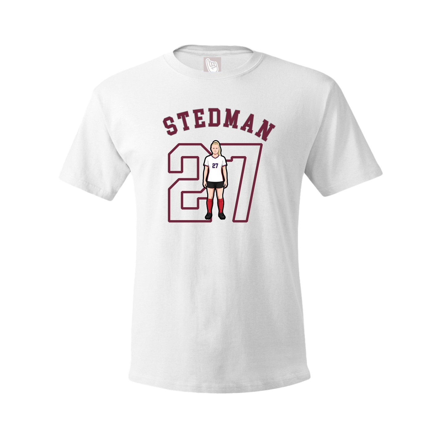 Tee — Shirsey Arch in White