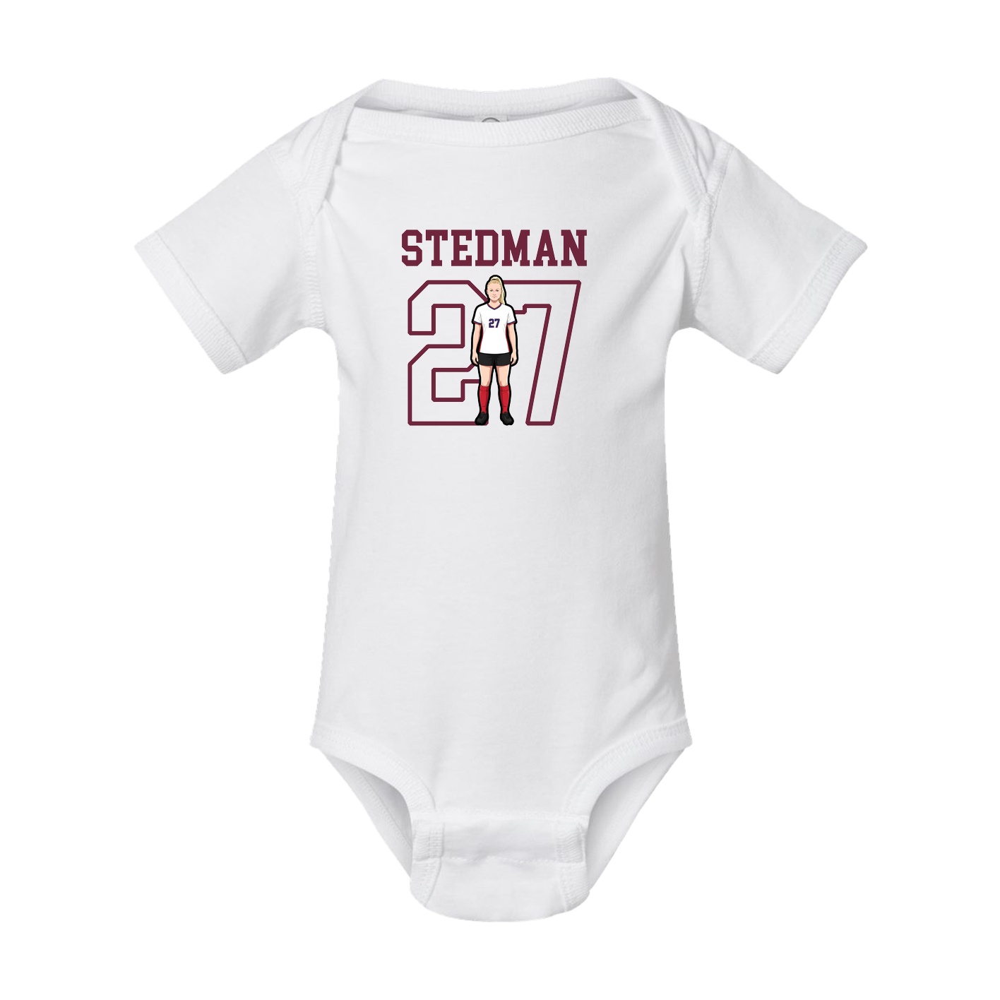 Baby Onesie — Shirsey in White
