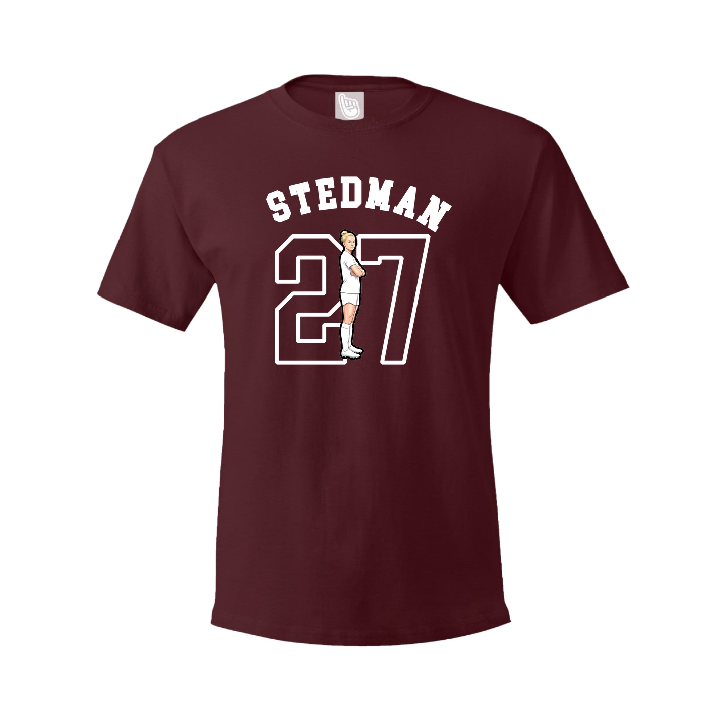 Youth Tee — Shirsey Arch in Maroon