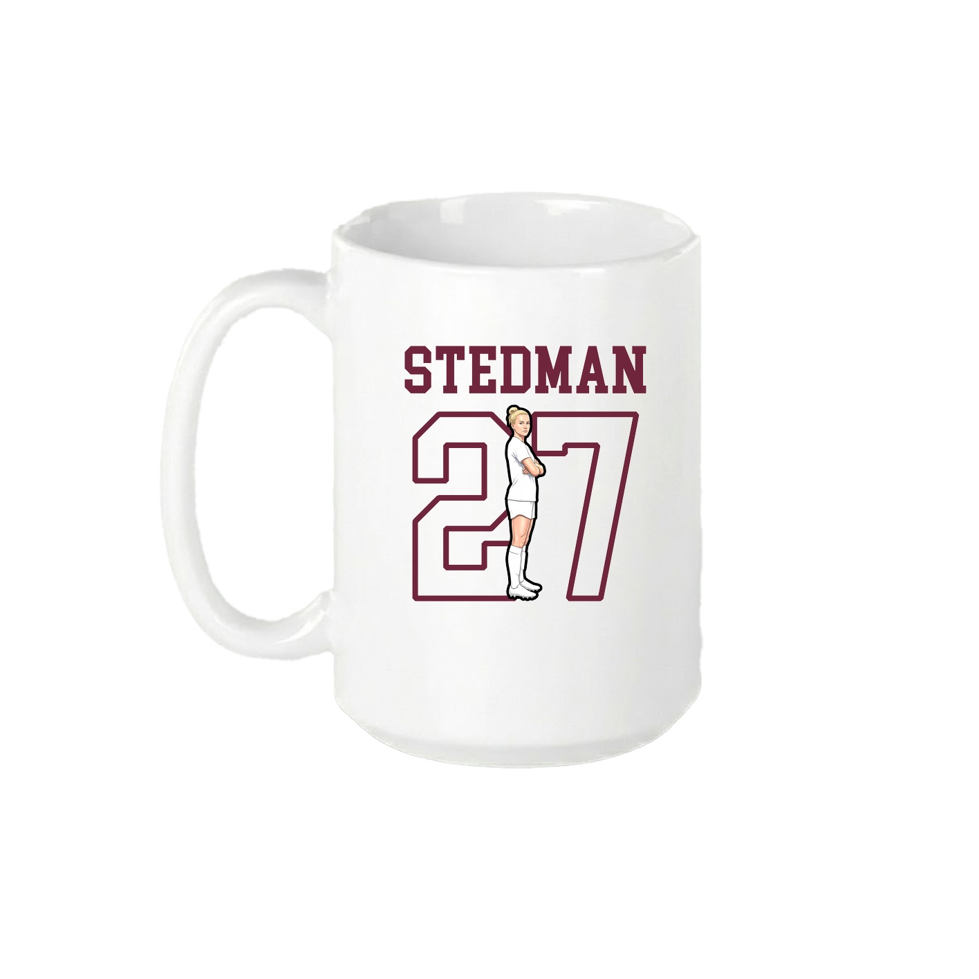 15oz Coffee Mug — Shirsey in White