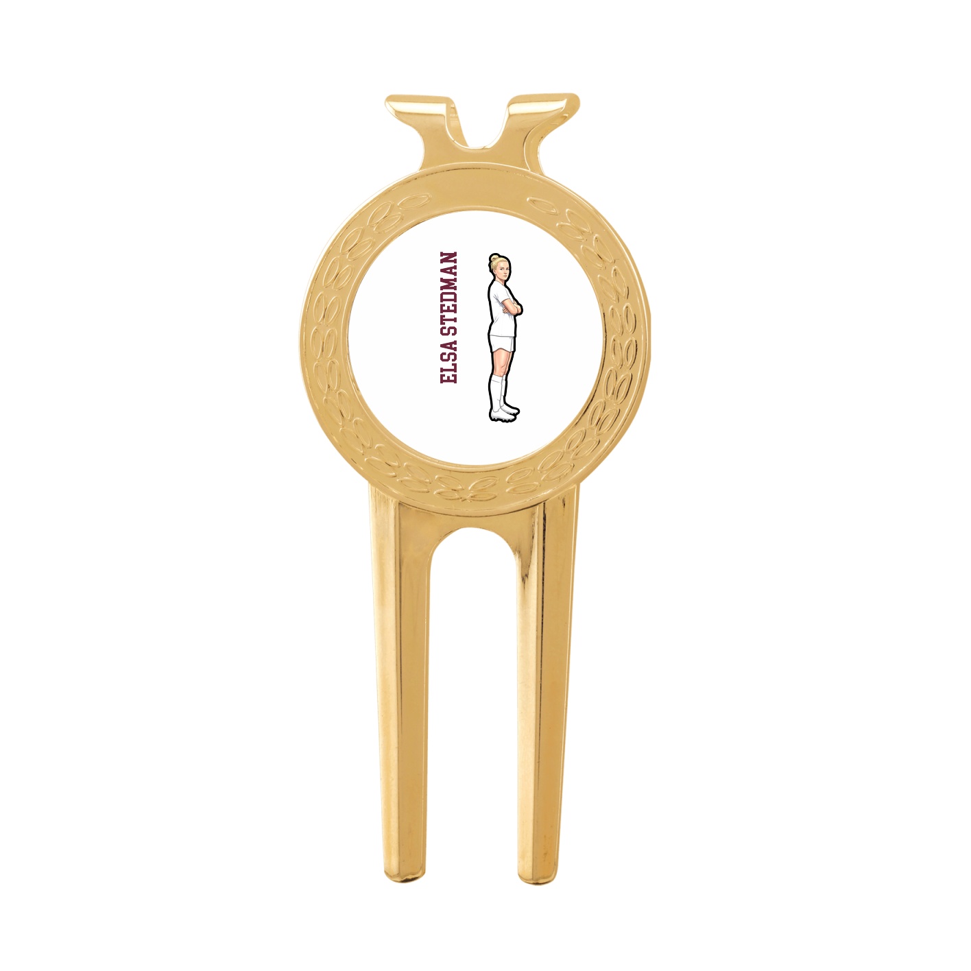 Divot Tool with Ball Marker — Name Vertical in Classic