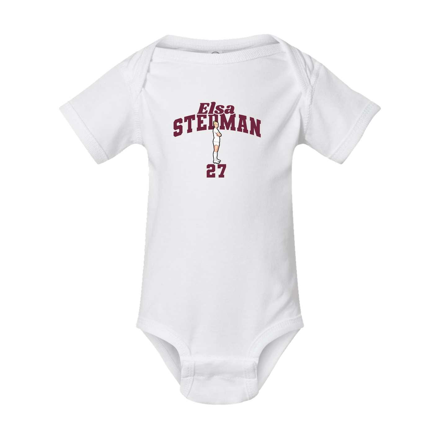 Baby Onesie — Signature Arch in White