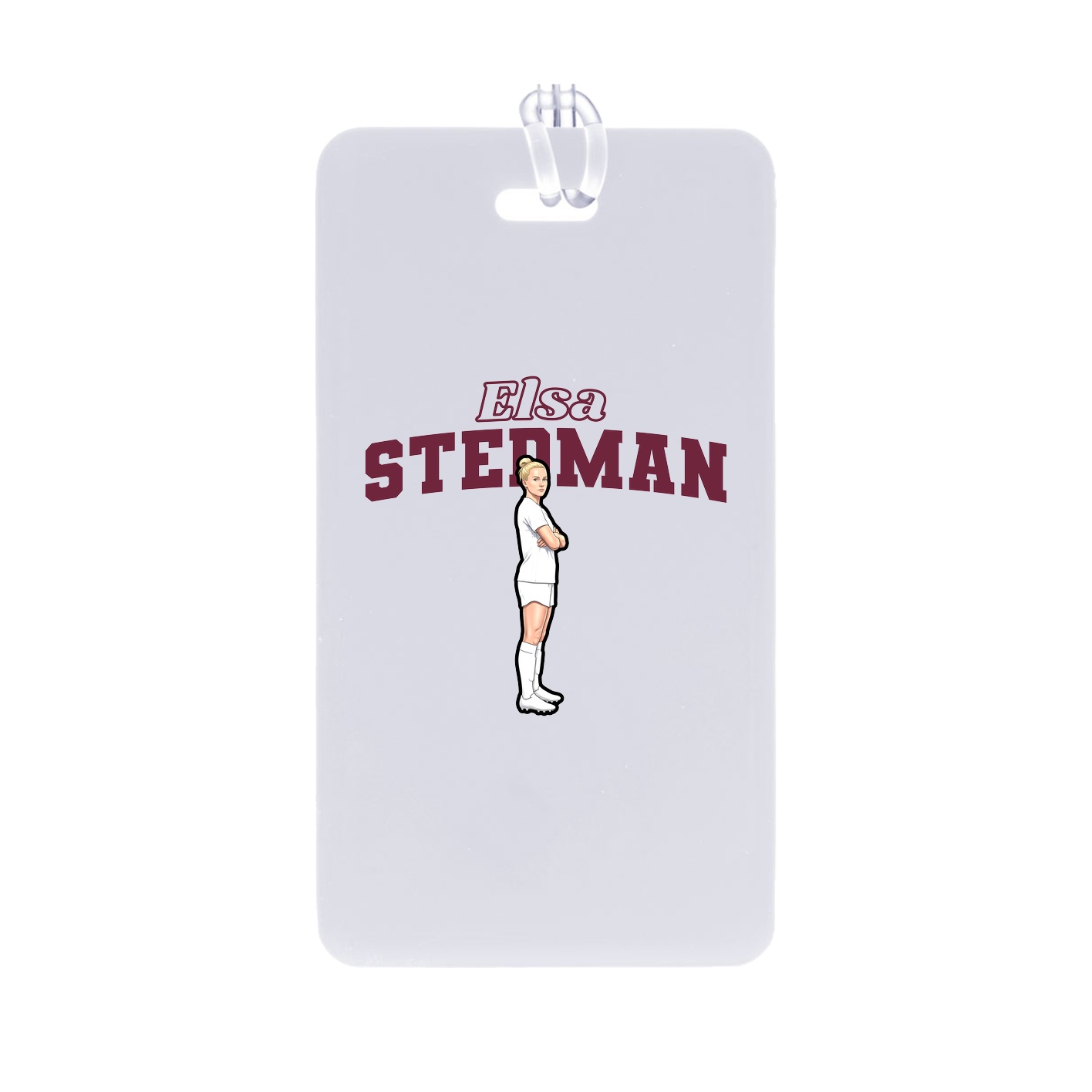 Bag Tag — Name Arch in Classic