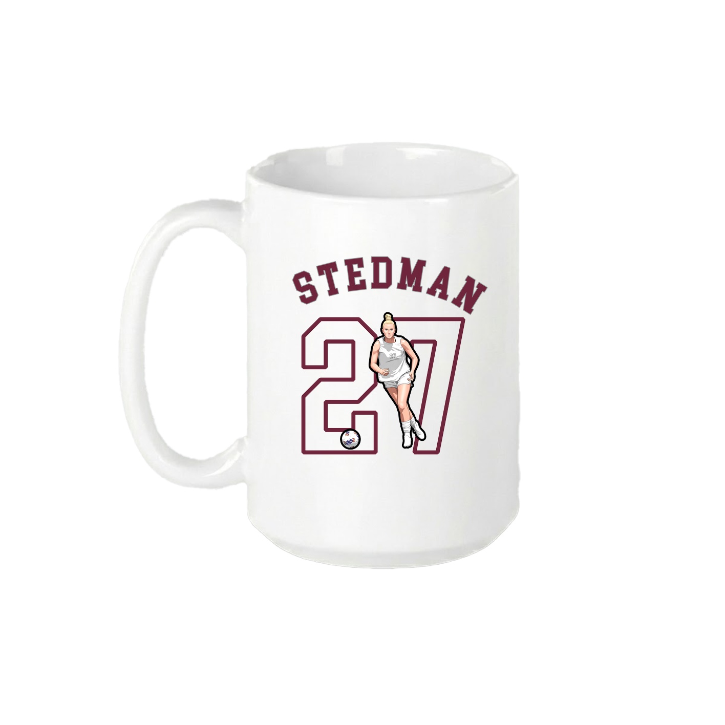 15oz Coffee Mug — Shirsey Arch in White