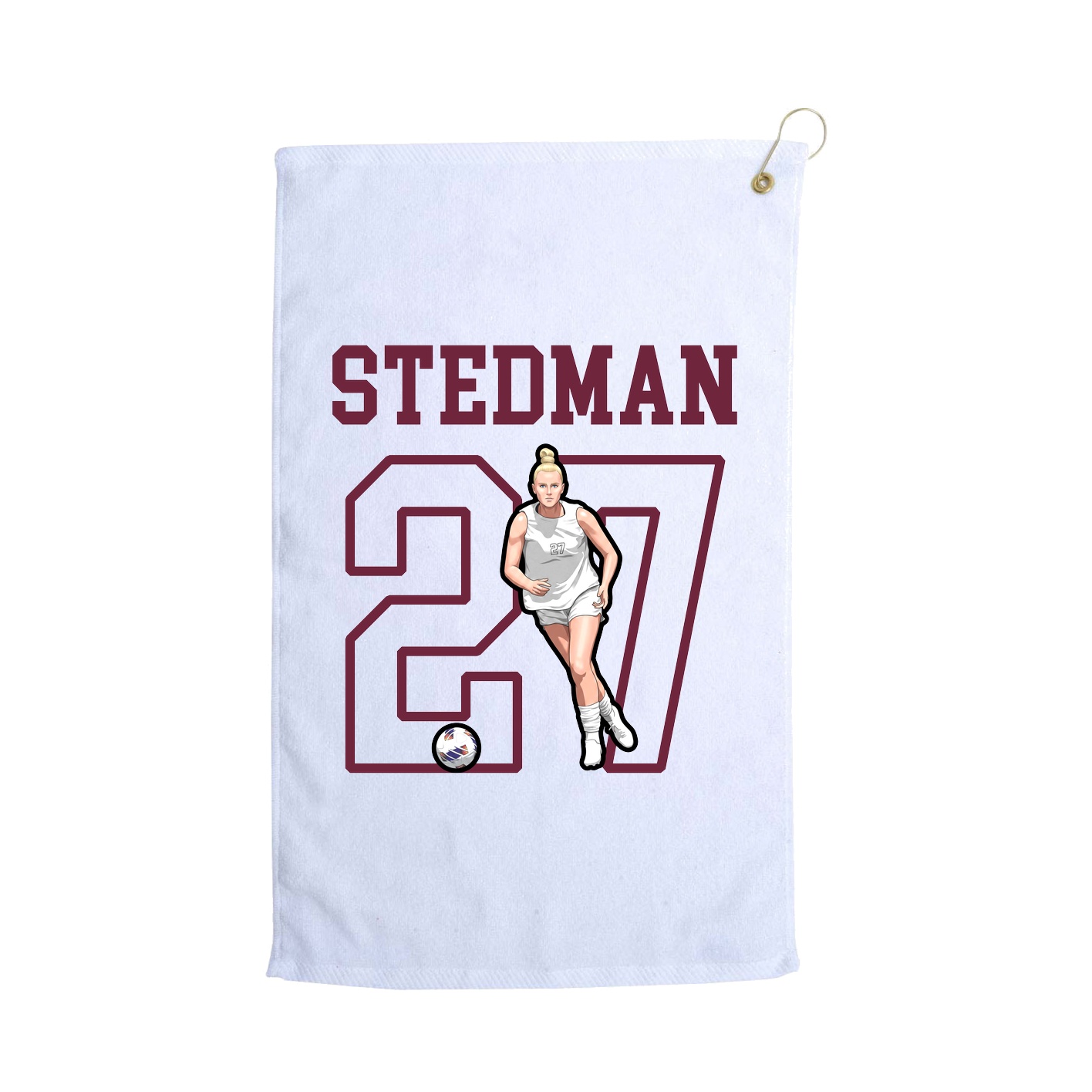 Golf Towel — Shirsey in White