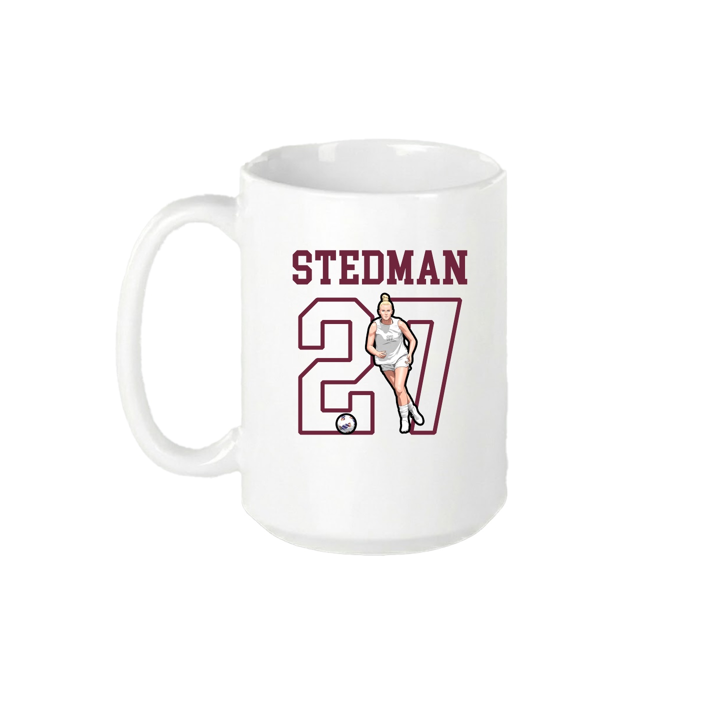 15oz Coffee Mug — Shirsey in White