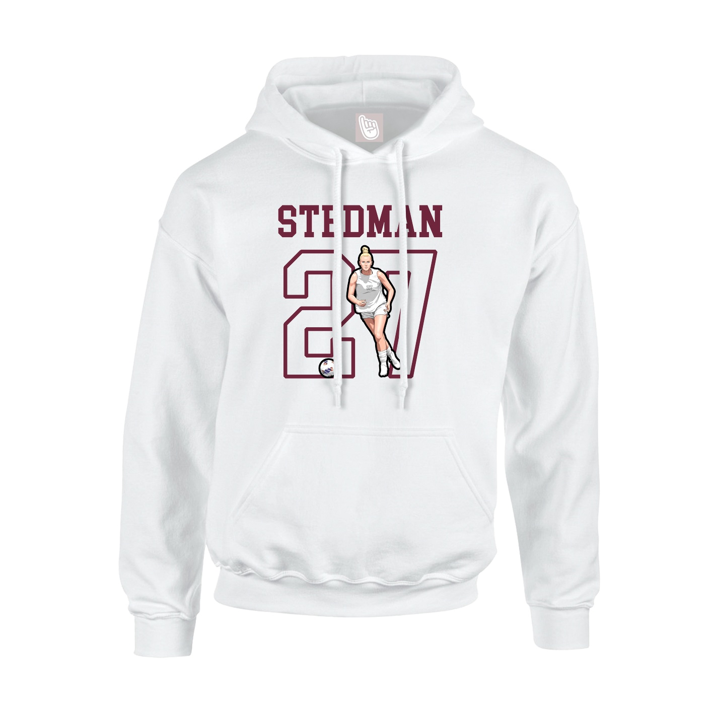 Youth Hoodie — Shirsey in White