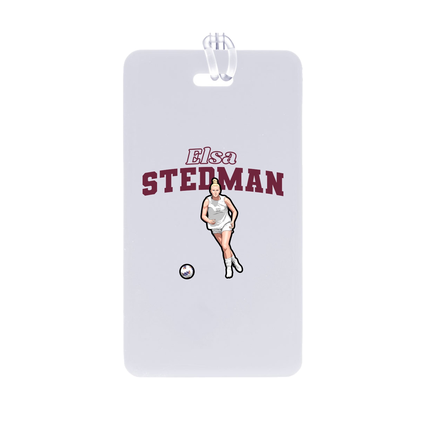Bag Tag — Name Arch in Classic