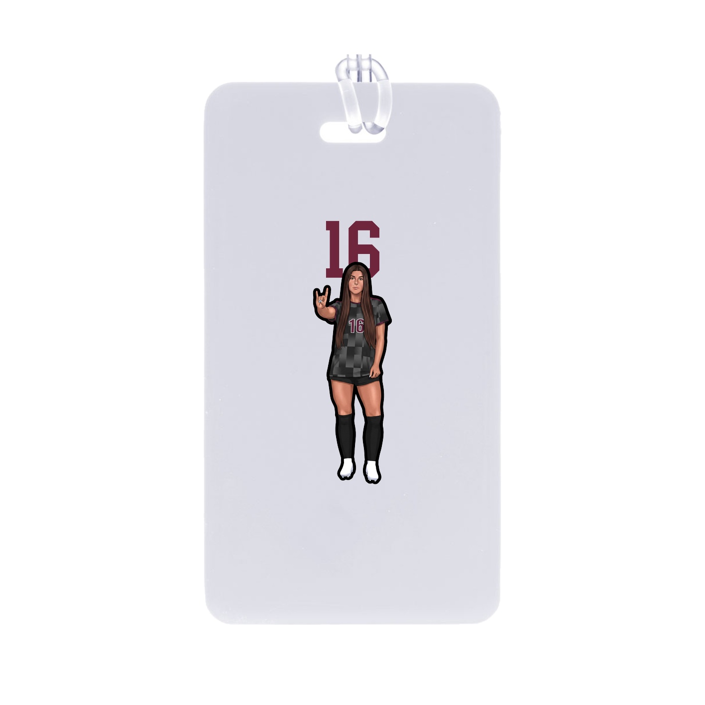 Bag Tag — Number Top in Classic