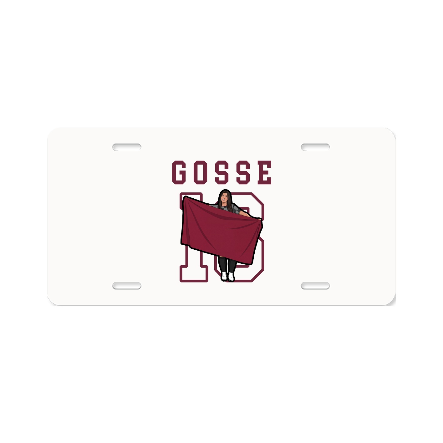 License Plate — Shirsey in Classic